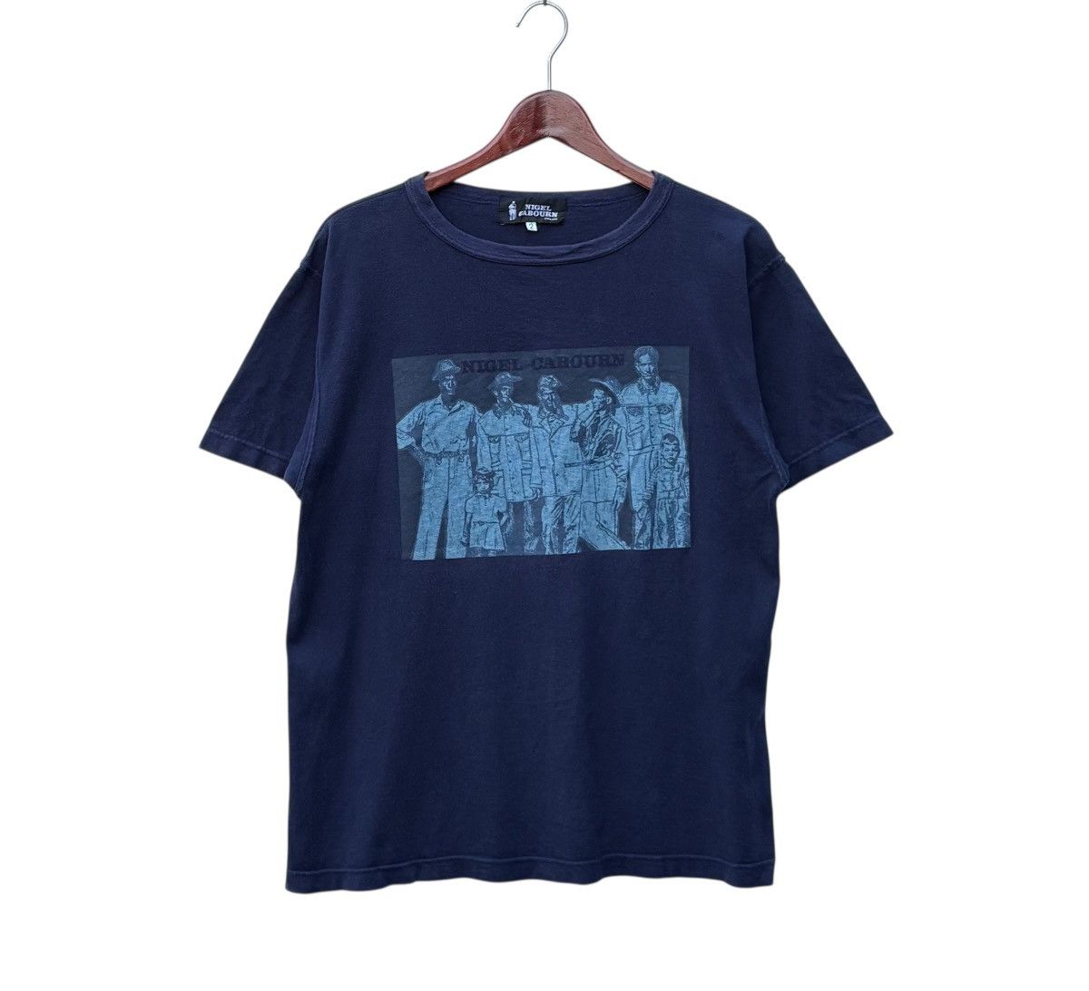 Nigel Cabourn Nigel Cabourn Workers Print Shirt Size US S / EU 44-46 / 1 - 1 Thumbnail