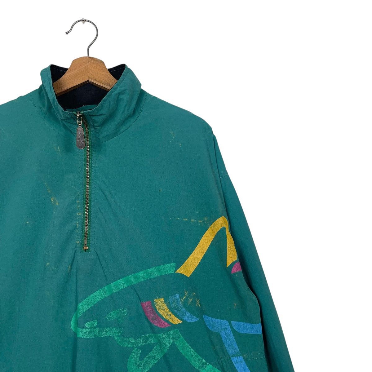 Japanese Brand Vintage 90s Greg Norman Surfing Halfzip Light Jacket Size US S / EU 44-46 / 1 - 5 Thumbnail