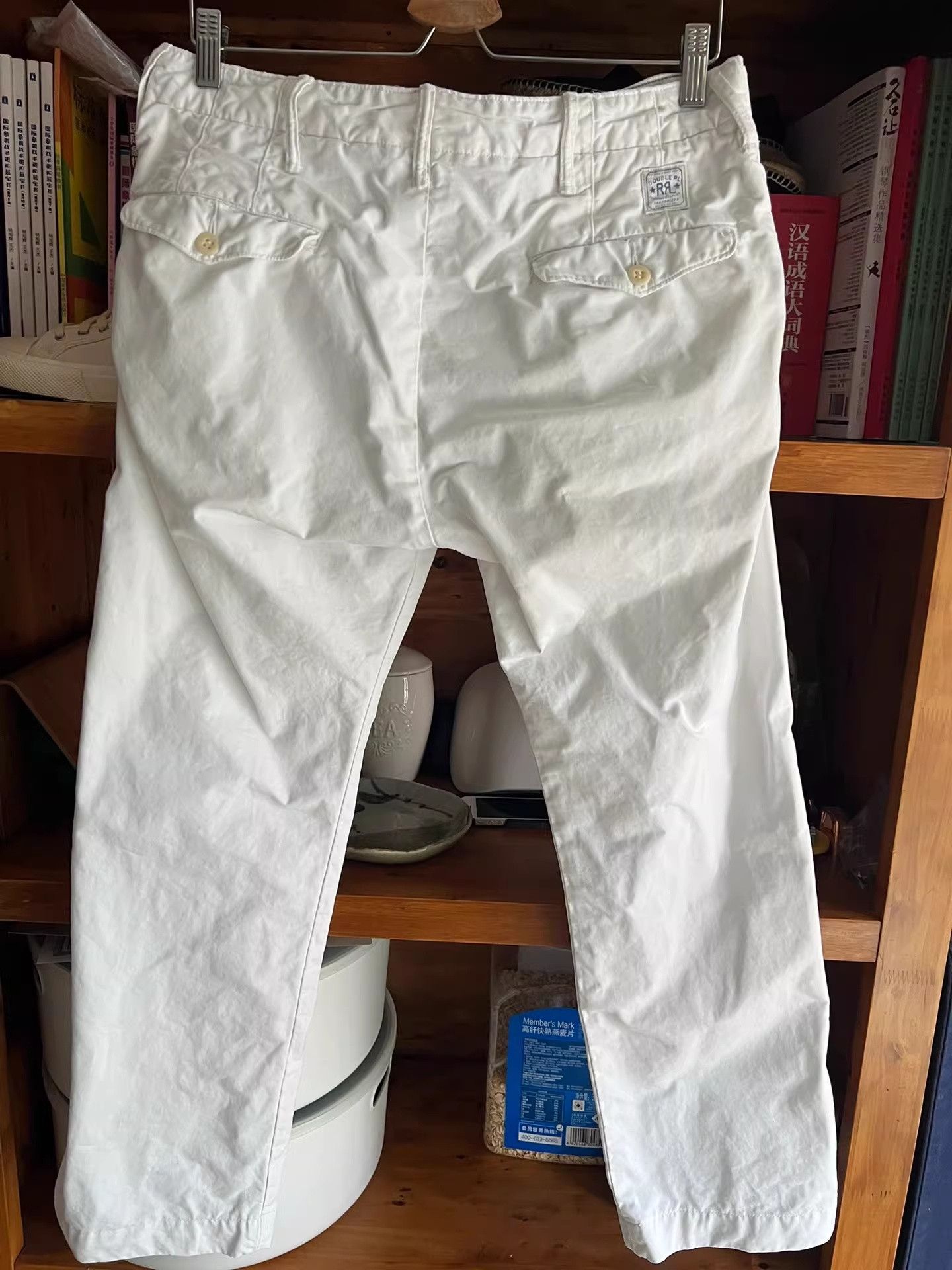 RRL Ralph Lauren RRL Double RL Early Square Logo Officer Pants Size US 32 / EU 48 - 6 Thumbnail