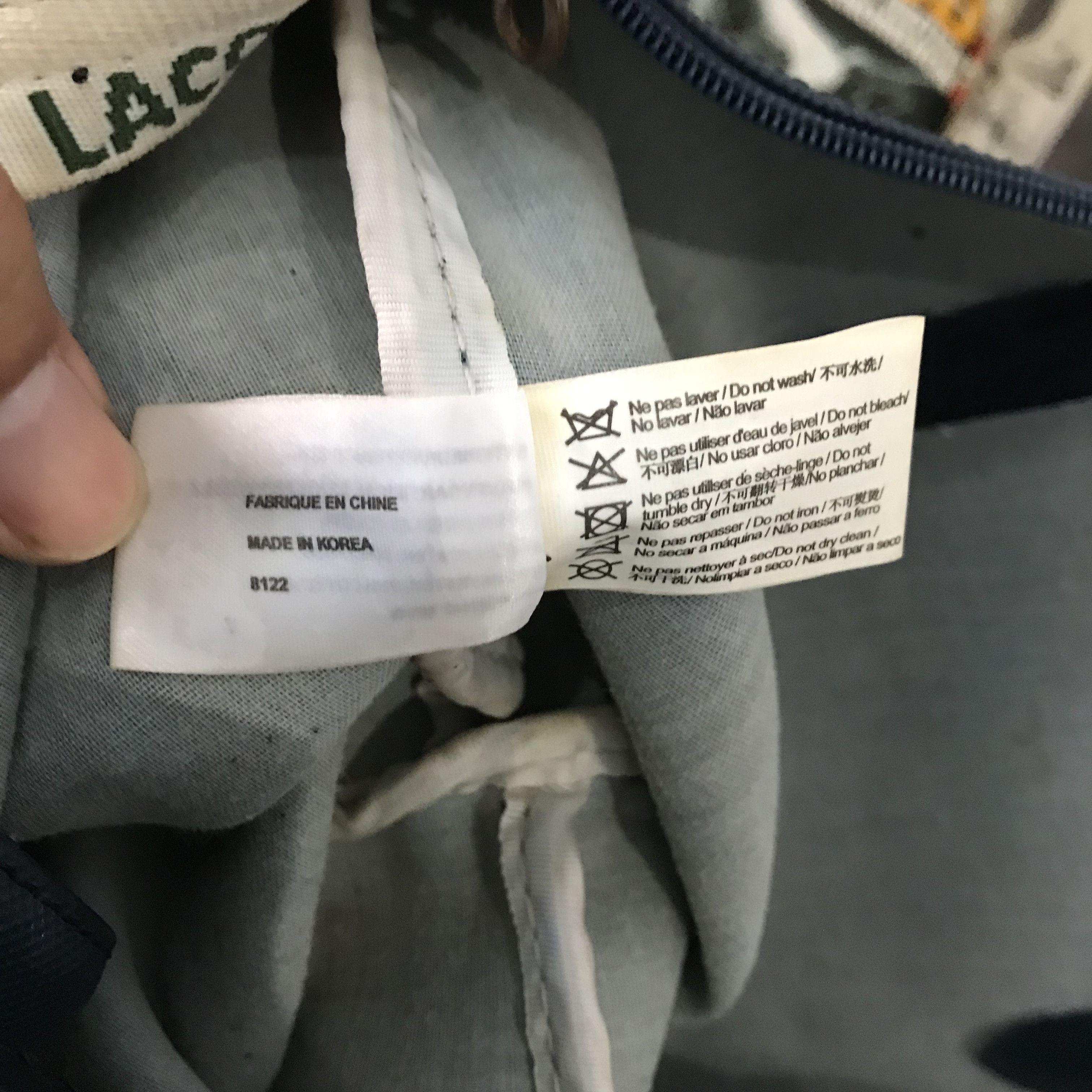 Lacoste Lacoste Hand Bag Lacoste L. 12.12 Concept Zip Tote bag Size ONE SIZE - 10 Thumbnail