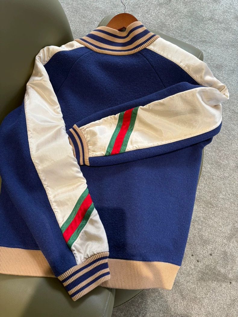 Gucci Gucci Blue stitching jacket 2502-Nextarrow Size US M / EU 48-50 / 2 - 3 Thumbnail