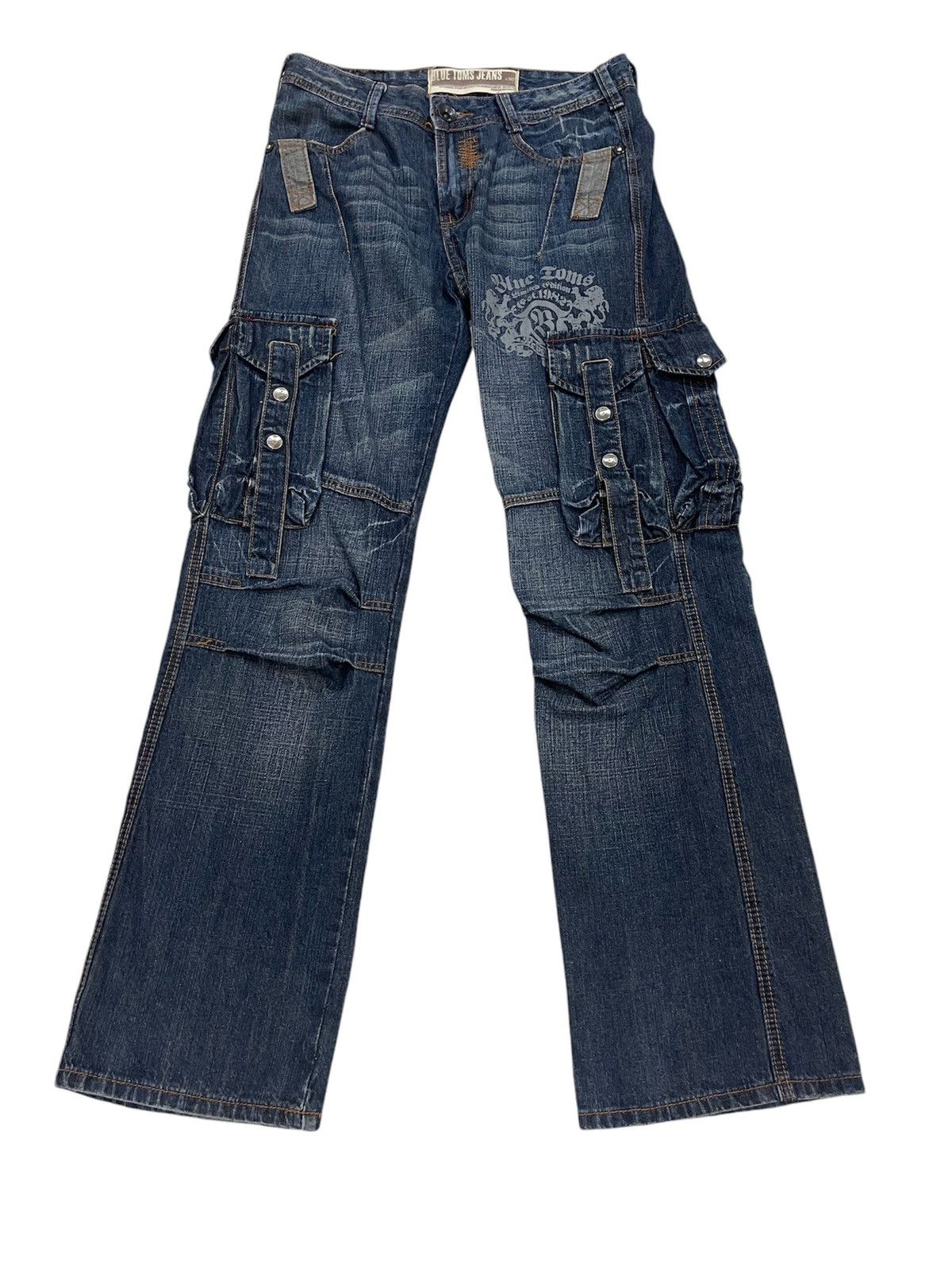 Japanese Brand 90’s GENERAL RESEARCH MULTIPOCKETS INSPIRED CARGO PANTS Size US 30 / EU 46 - 1 Thumbnail