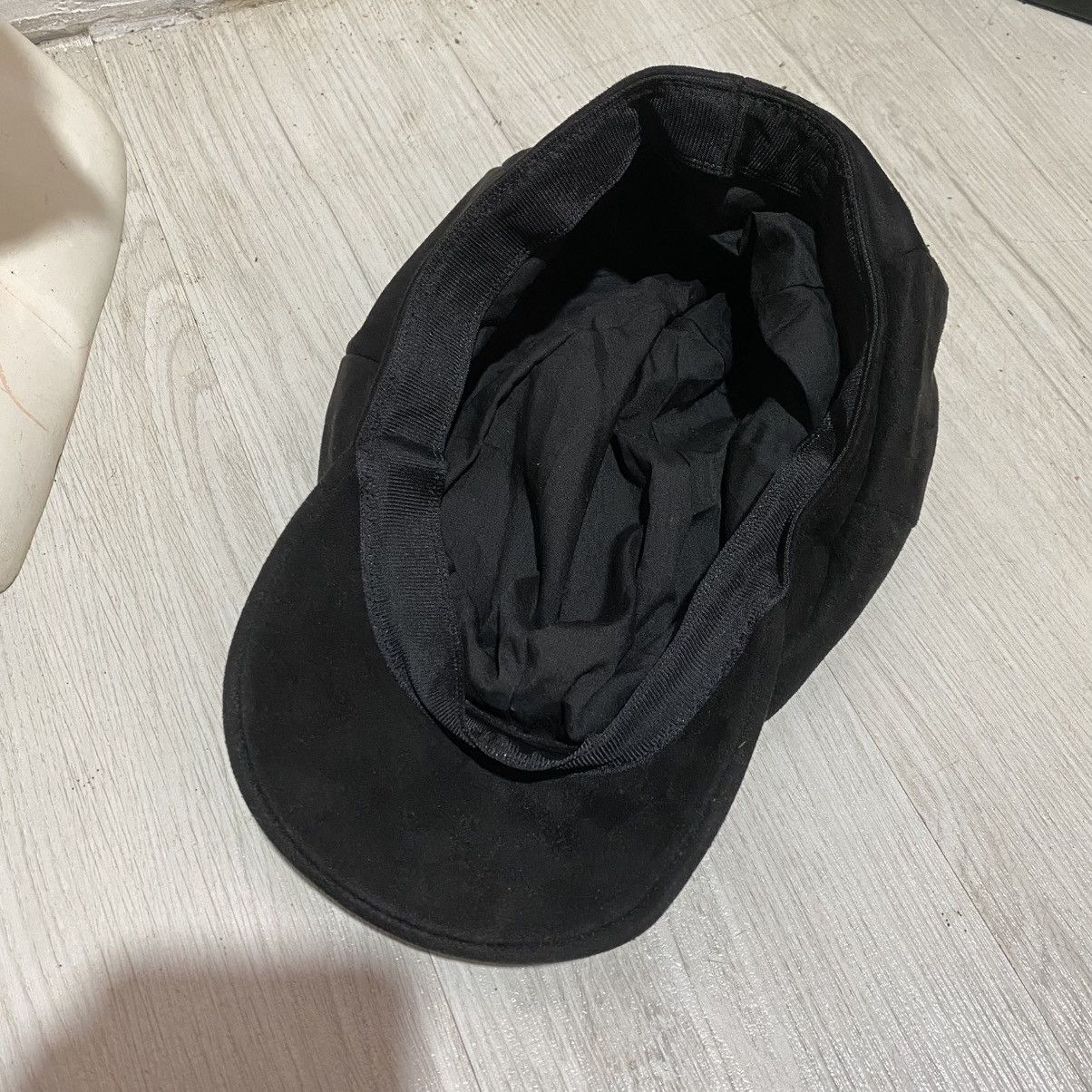 Japanese Brand 2000s vintage suede unique newboys cap Size ONE SIZE - 7 Thumbnail