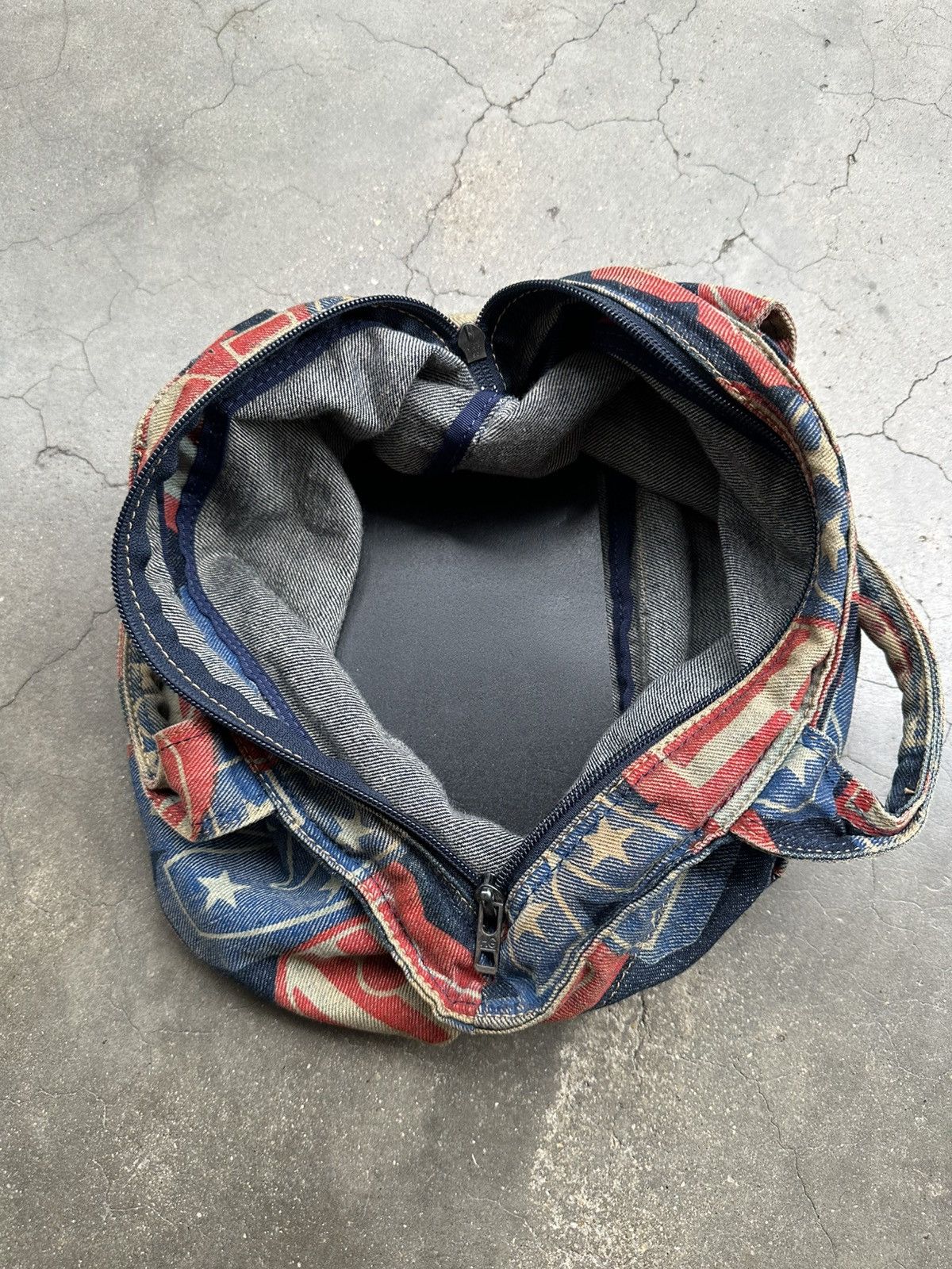 Hysteric Glamour 1990 - Hysteric Glamour Star America Denim Bag Size ONE SIZE - 18 Thumbnail
