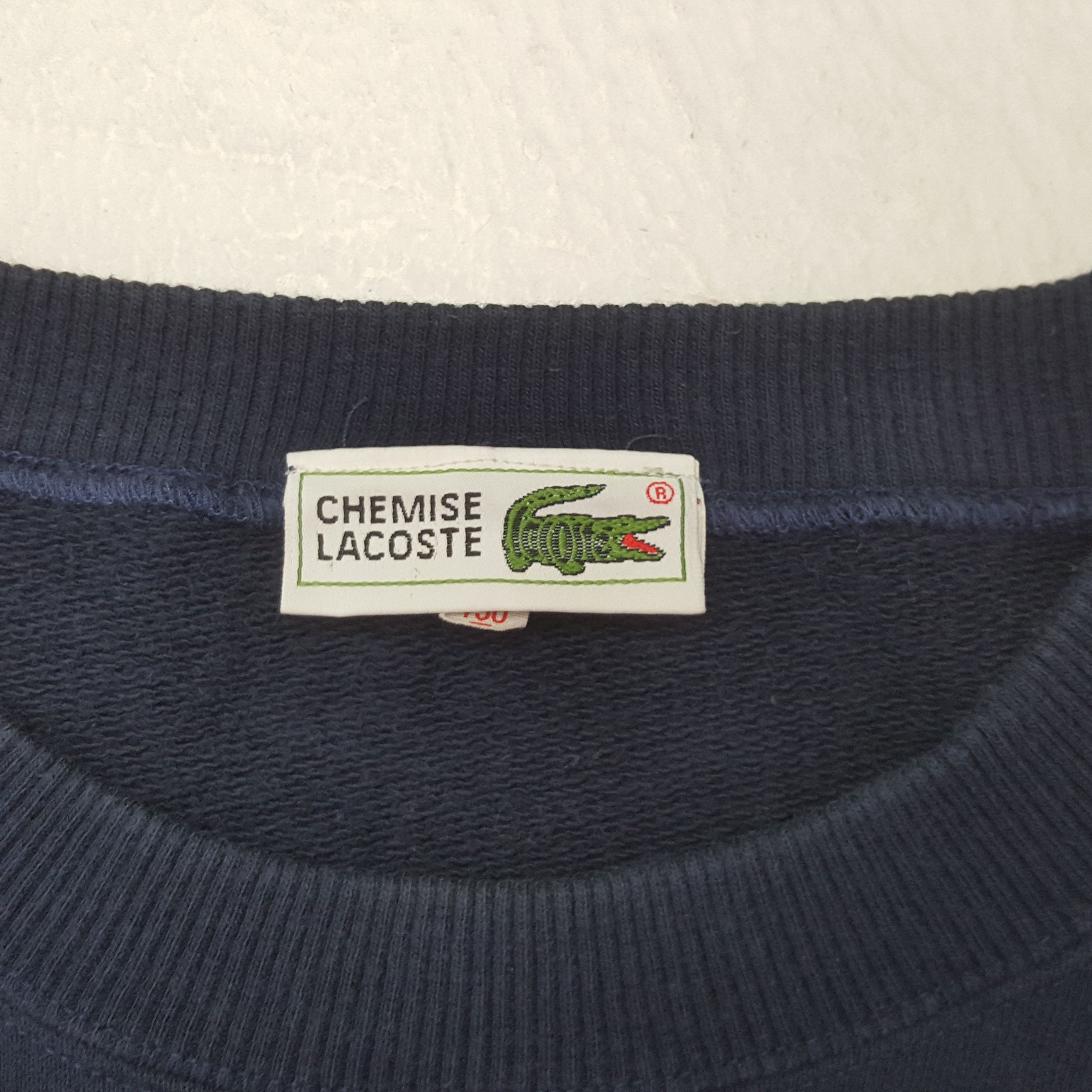 Lacoste Vintage Lacoste Sportswear Tennis Style Sweatshirt RR9 Size US S / EU 44-46 / 1 - 4 Thumbnail