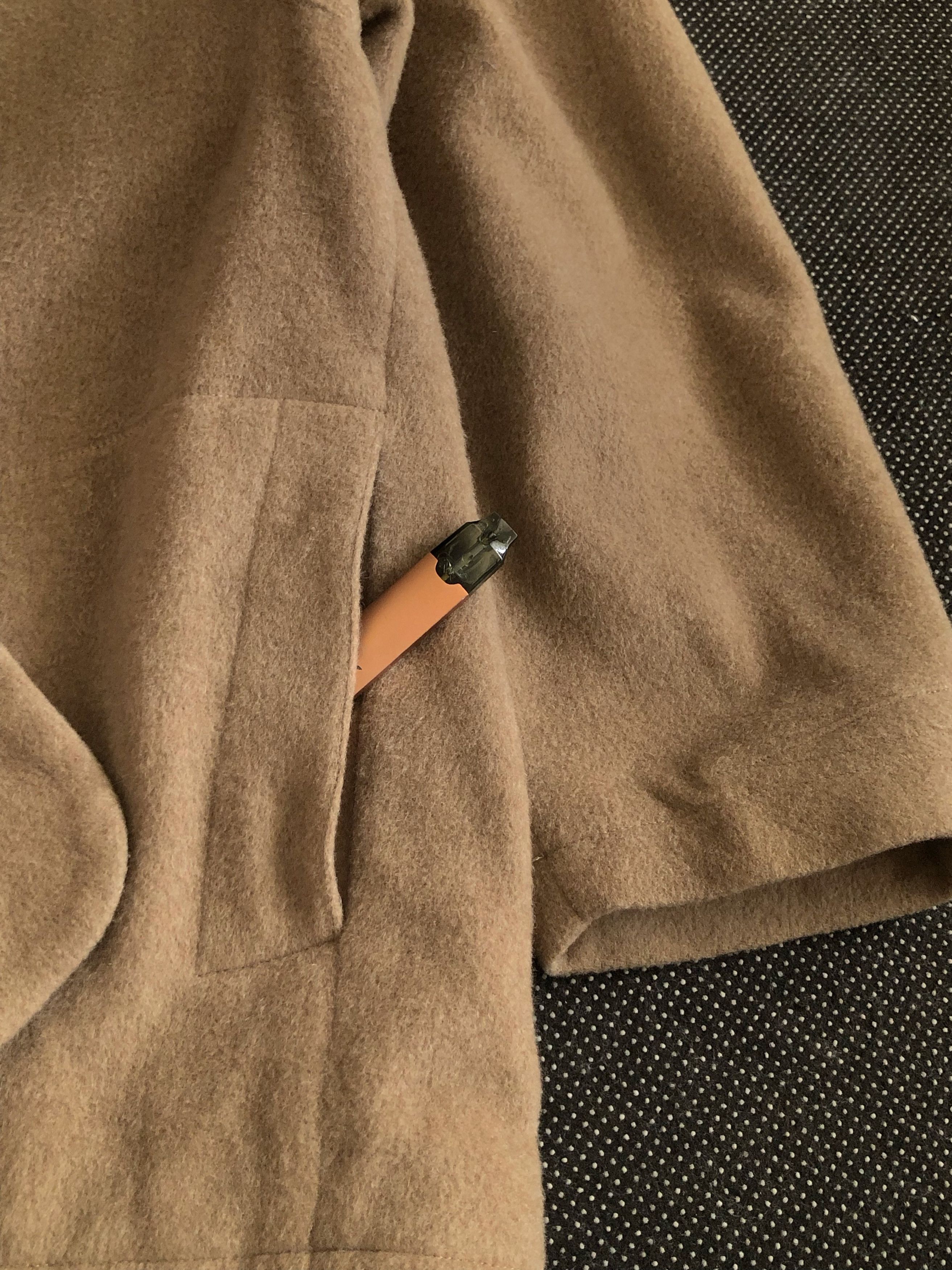 Thierry Mugler RARE🔥80’S CASHMERE WOOL COLLARLESS CARDIGAN JACKET Size M / US 6-8 / IT 42-44 - 6 Thumbnail