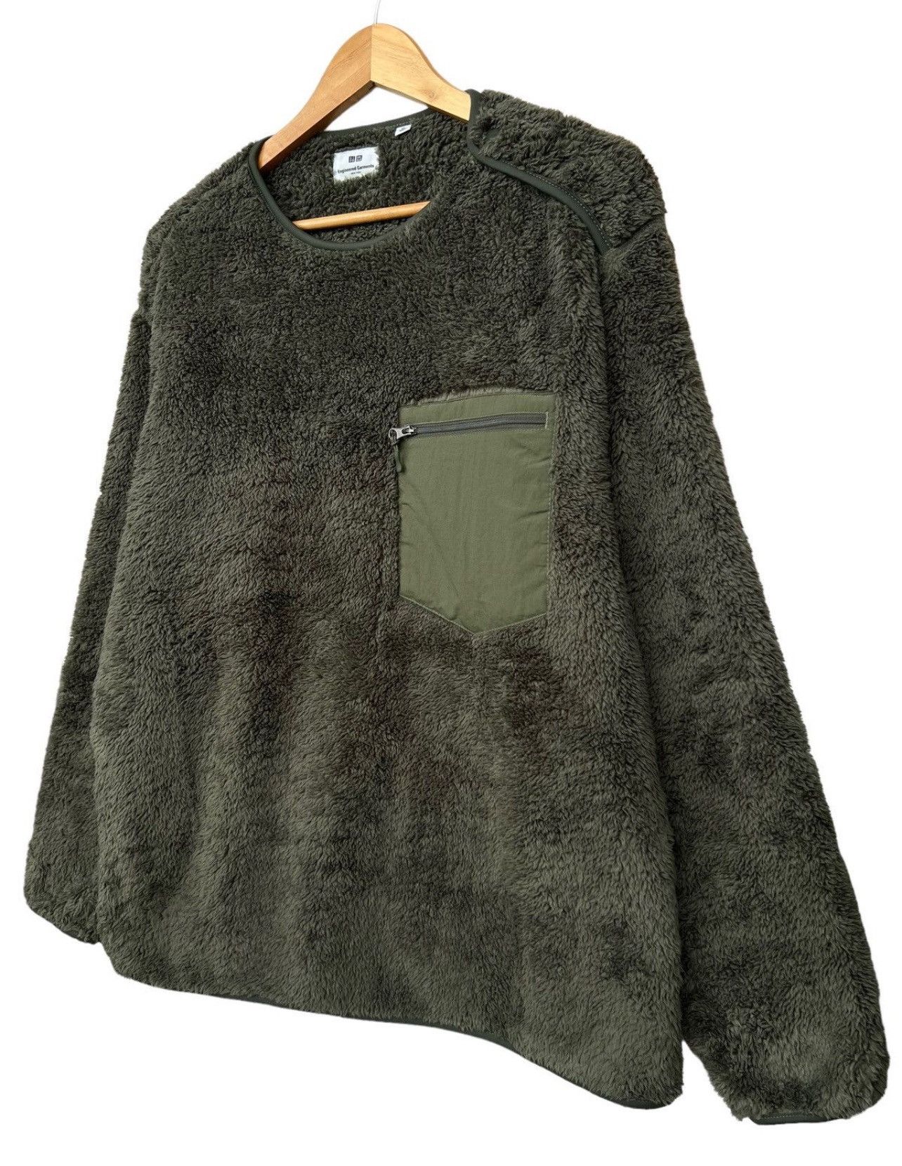 Uniqlo Engineered Garment Uniqlo Fleece Sweater Size US XL / EU 56 / 4 - 4 Thumbnail