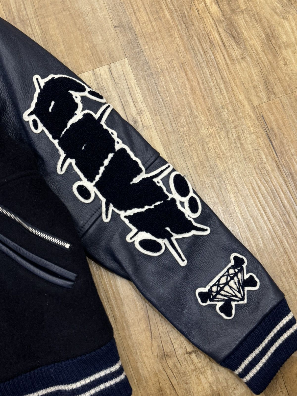 Undercover UNDERCOVER 2001AW "D.A.V.F" Varsity Jacket Size US M / EU 48-50 / 2 - 2 Thumbnail