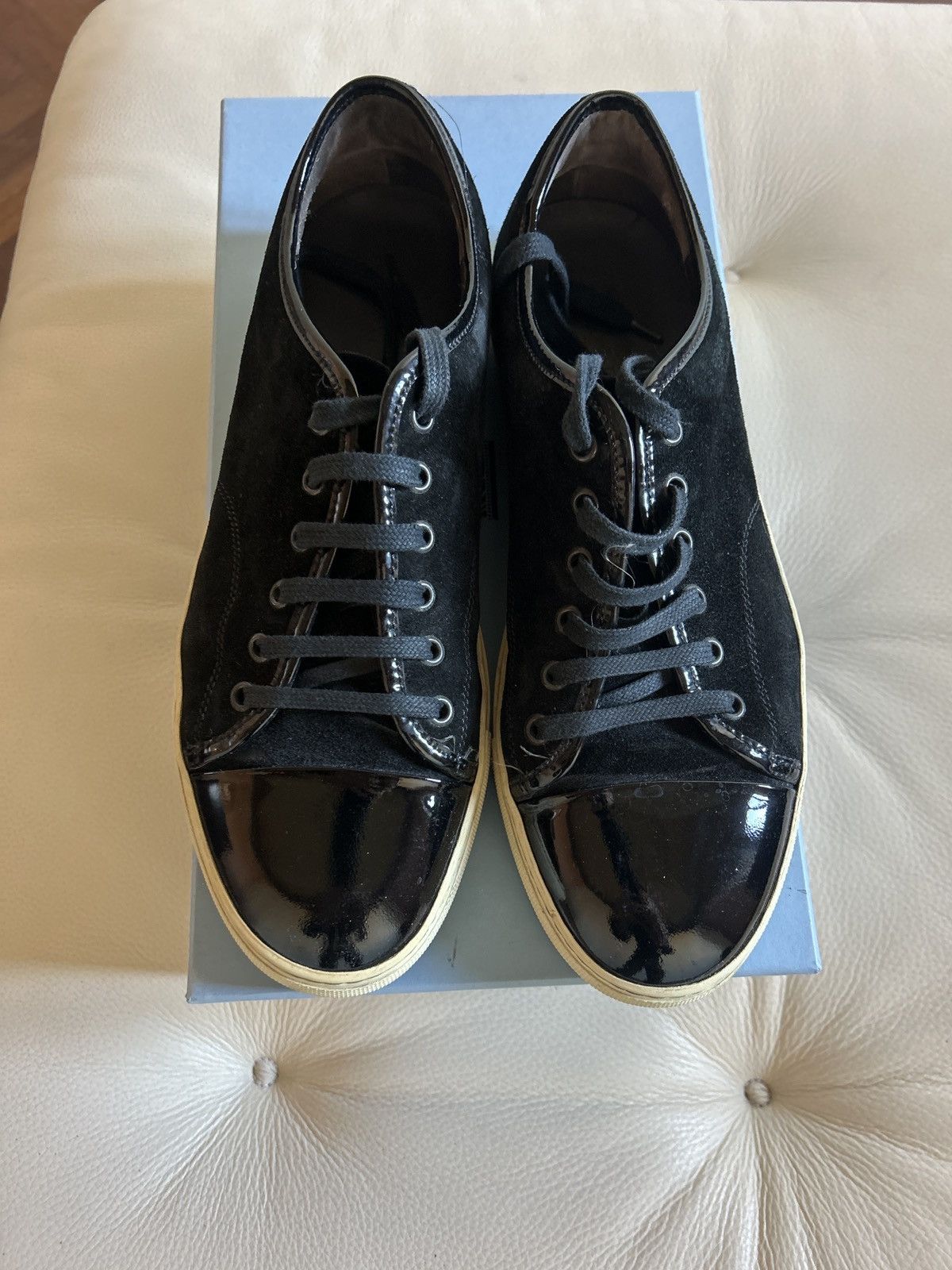 Lanvin Lanvin suede patent leather Size US 9 / EU 42 - 1 Thumbnail