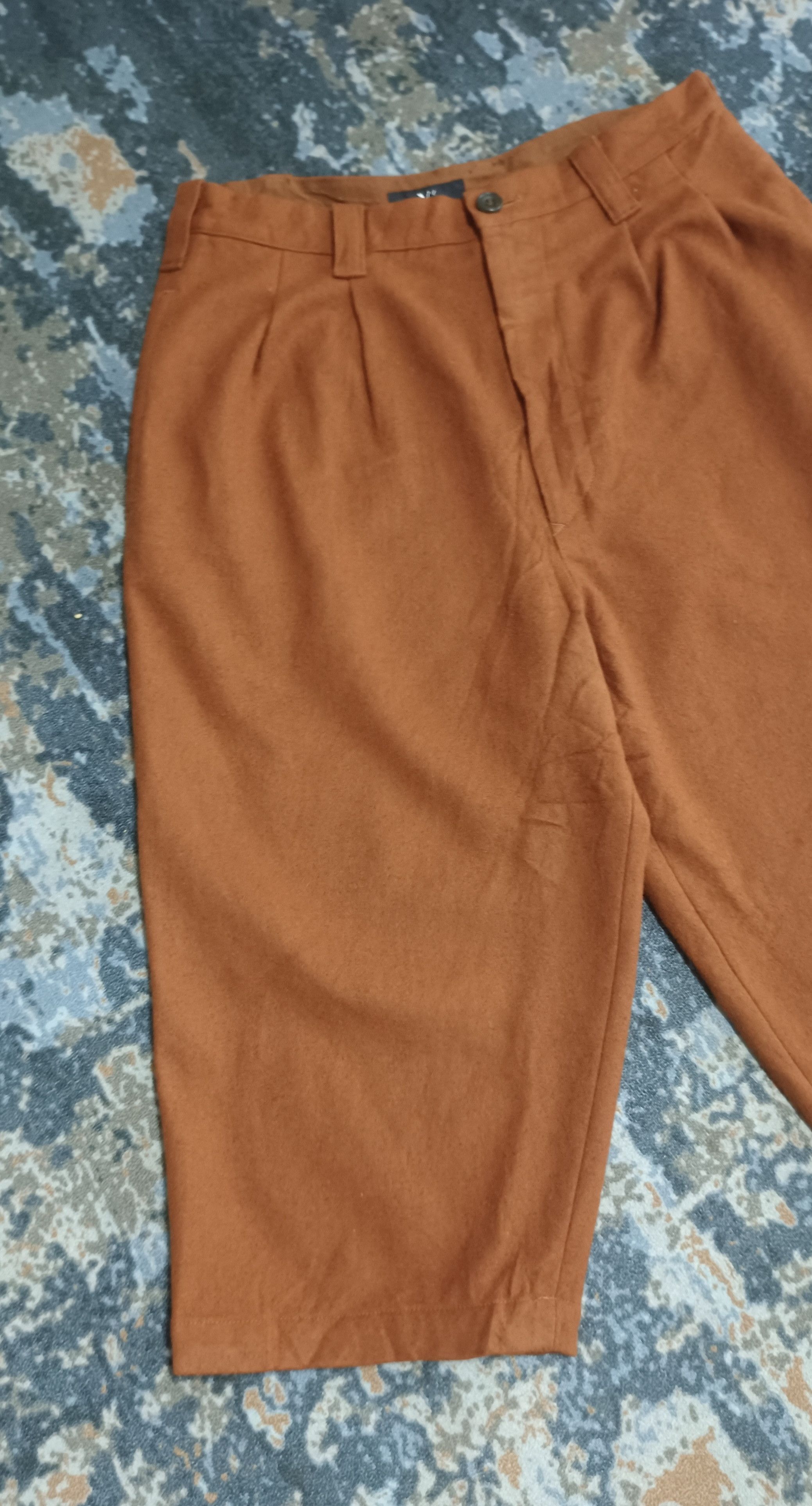 Yohji Yamamoto Rare🔥90s Yohji Yamamoto Wool Short Pants Size US 30 / EU 46 - 3 Thumbnail