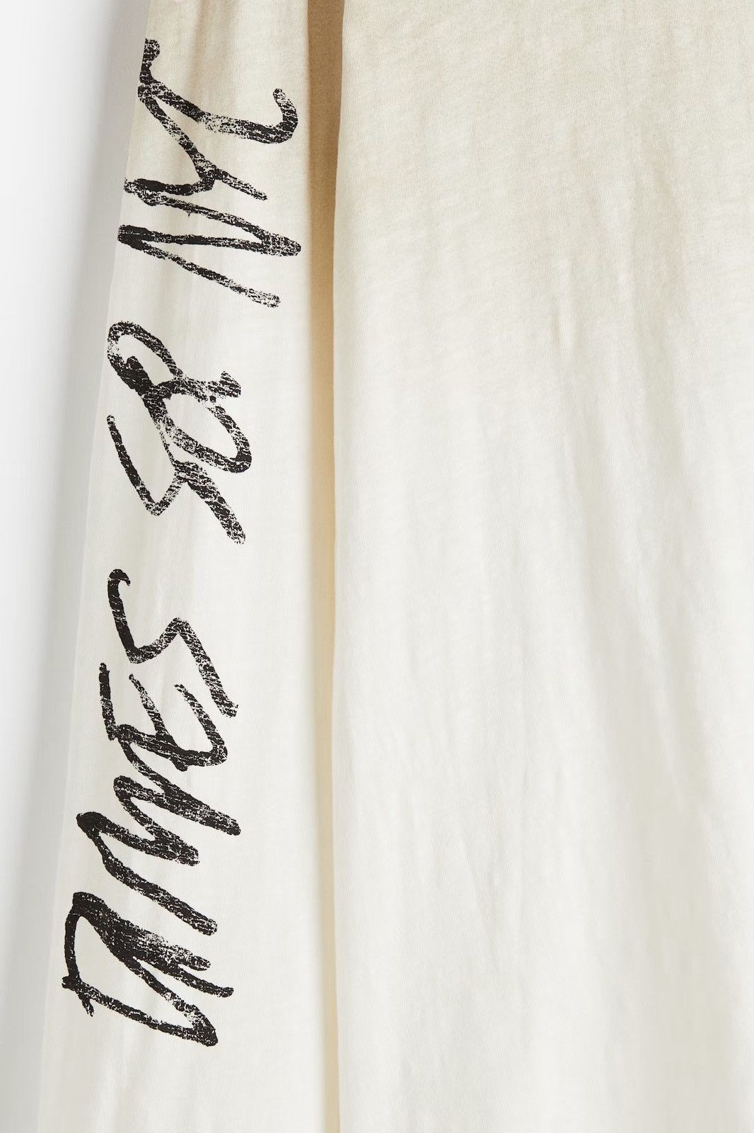 H&M OVERSIZED FIT LONG-SLEEVED JERSEY TOP Dimes Square Size US L / EU 52-54 / 3 - 3 Thumbnail