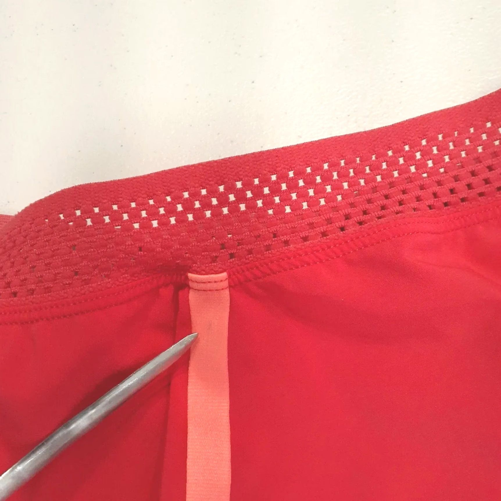 Nike Nike Dri Fit Skirt Skort Golf Tennis Pickleball Fits Large Pink Coral Waist 33" Skort Women L Short Athletic Activewear 90s? Size 36" / US 14 / IT 50 - 4 Thumbnail