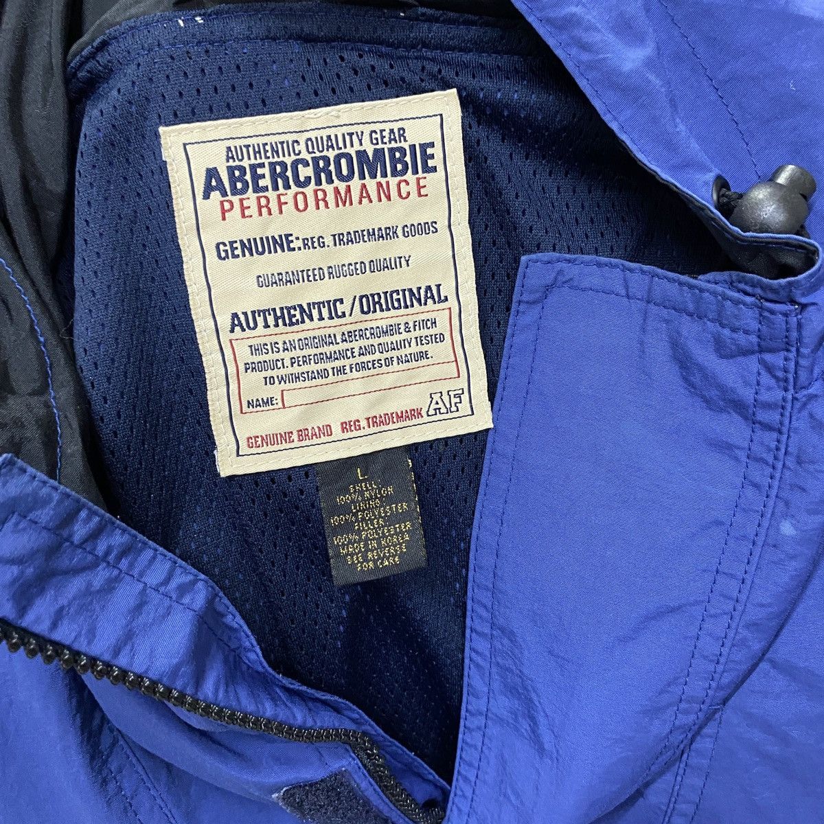 Abercrombie & Fitch × Vintage Vintage Abercrombie Anorak Parka Pullover Jacket Size US L / EU 52-54 / 3 - 10 Thumbnail