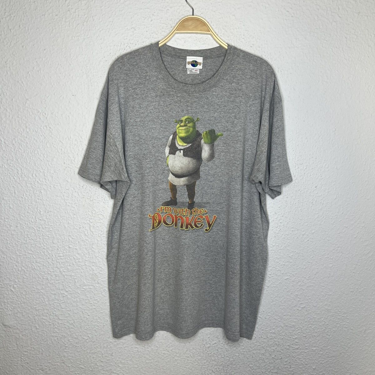 Band Tees × Universal Studios × Vintage Vintage Shrek Universal Studios 2003 Movie Film Tshirt Tee Size US XL / EU 56 / 4 - 1 Thumbnail