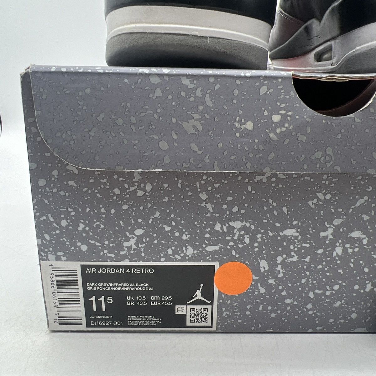 Jordan Brand Air Jordan 4 infrared Size US 11.5 / EU 44-45 - 6 Thumbnail