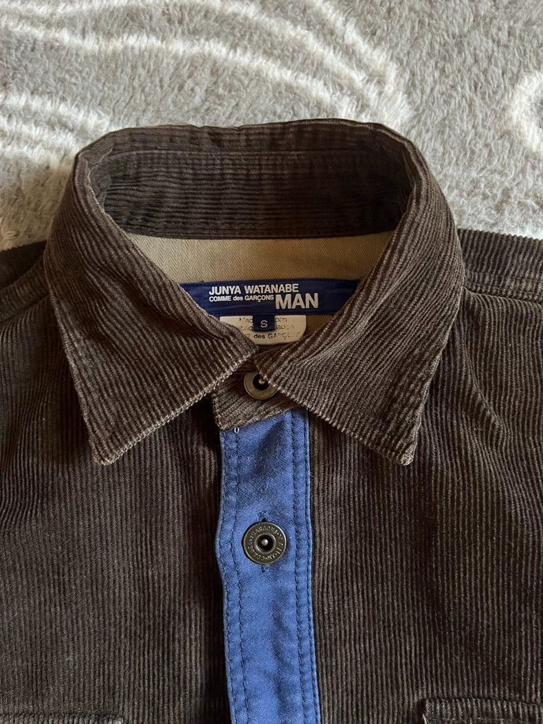 Junya Watanabe Junya Watanabe Junya Watanabe Thick Corduroy Shirt Jacket- Size US S / EU 44-46 / 1 - 2 Thumbnail
