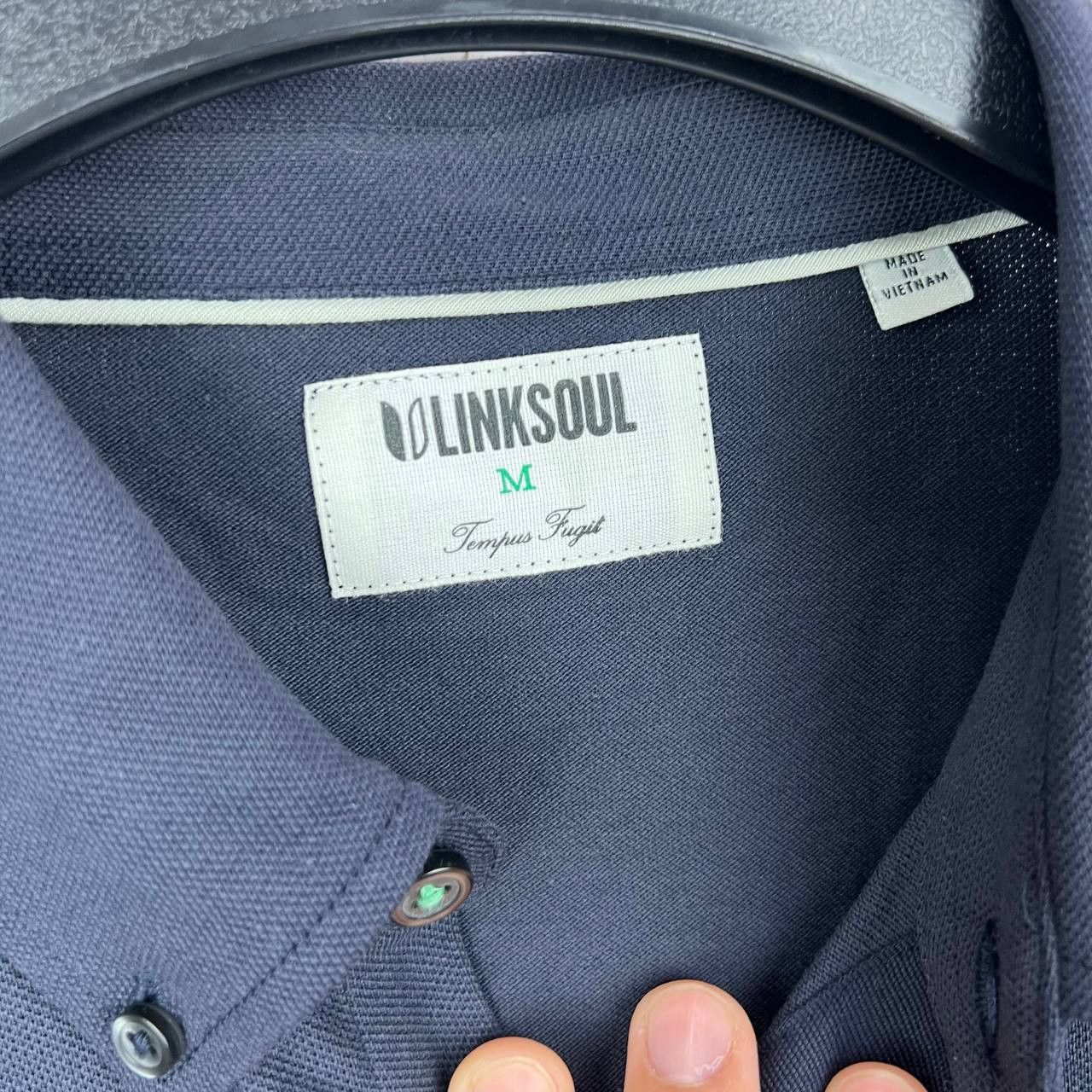Other LinkSoul Golf Plain Medium Tempus Fugit Full Buttoned Size US M / EU 48-50 / 2 - 5 Thumbnail