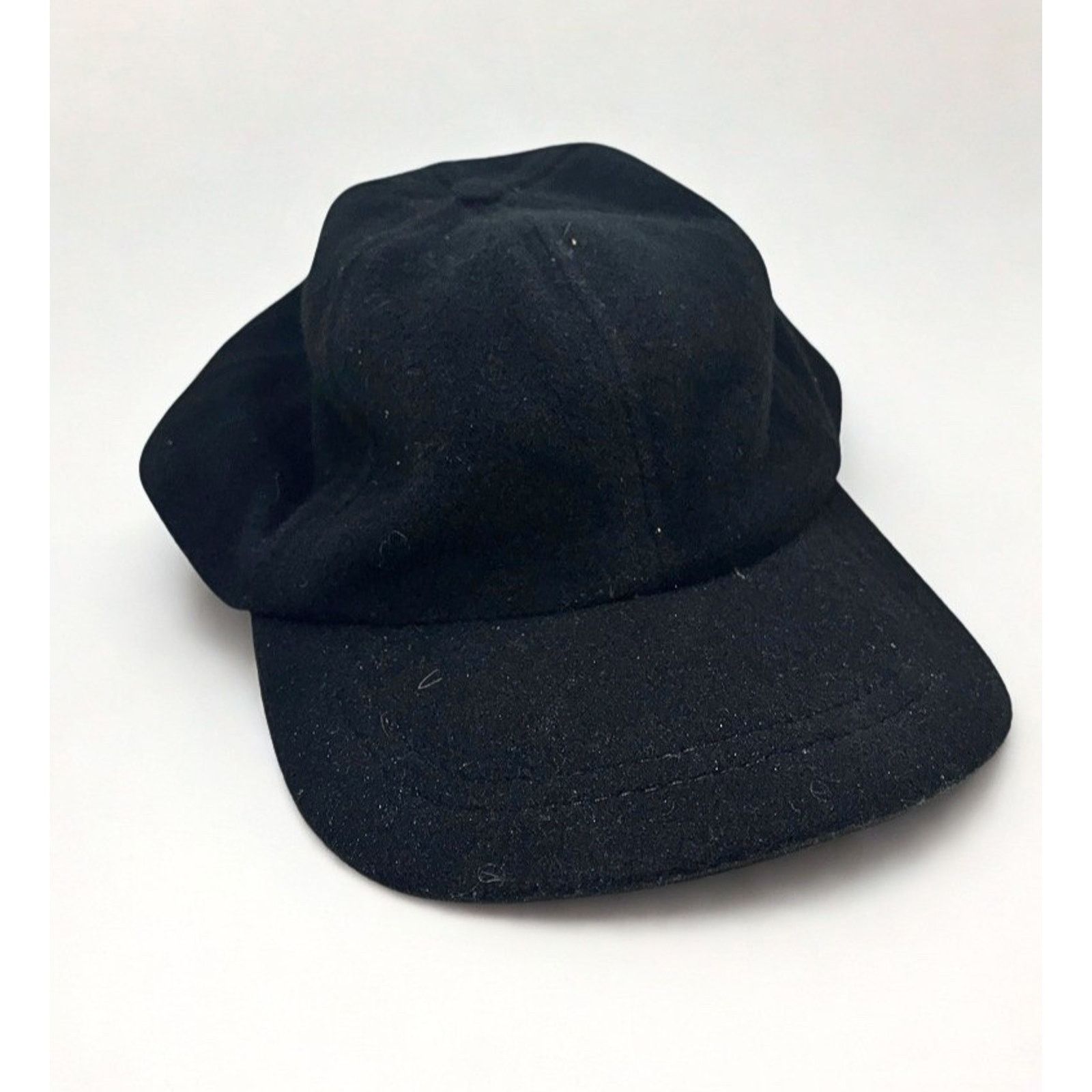 Other Schuman Sullivan Cashmere Hat Black XL USA Made Baseball Cap Size ONE SIZE - 4 Thumbnail
