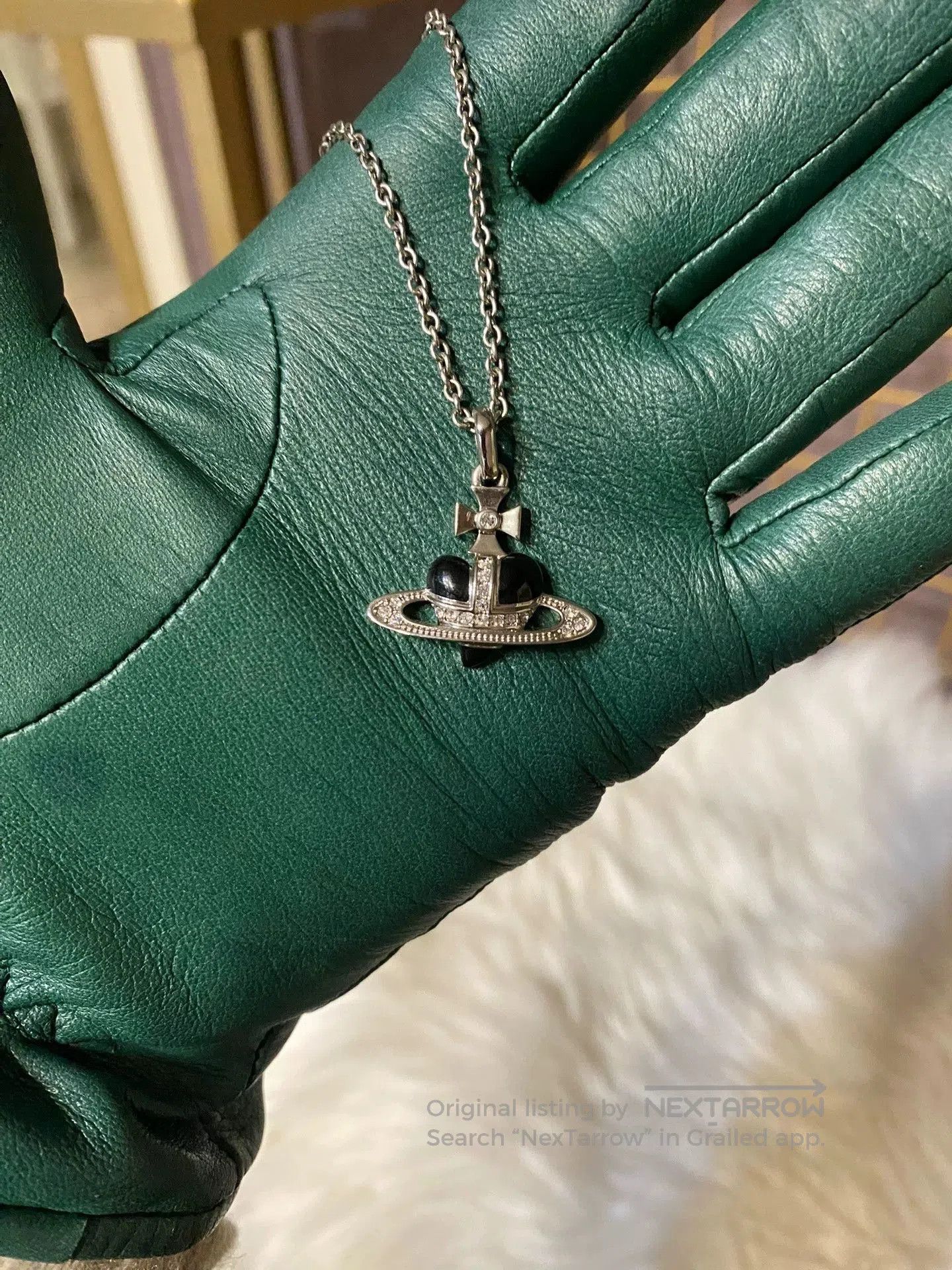 Vivienne Westwood Vivienne Westwood Black Heart Necklace. Size ONE SIZE - 1 Thumbnail