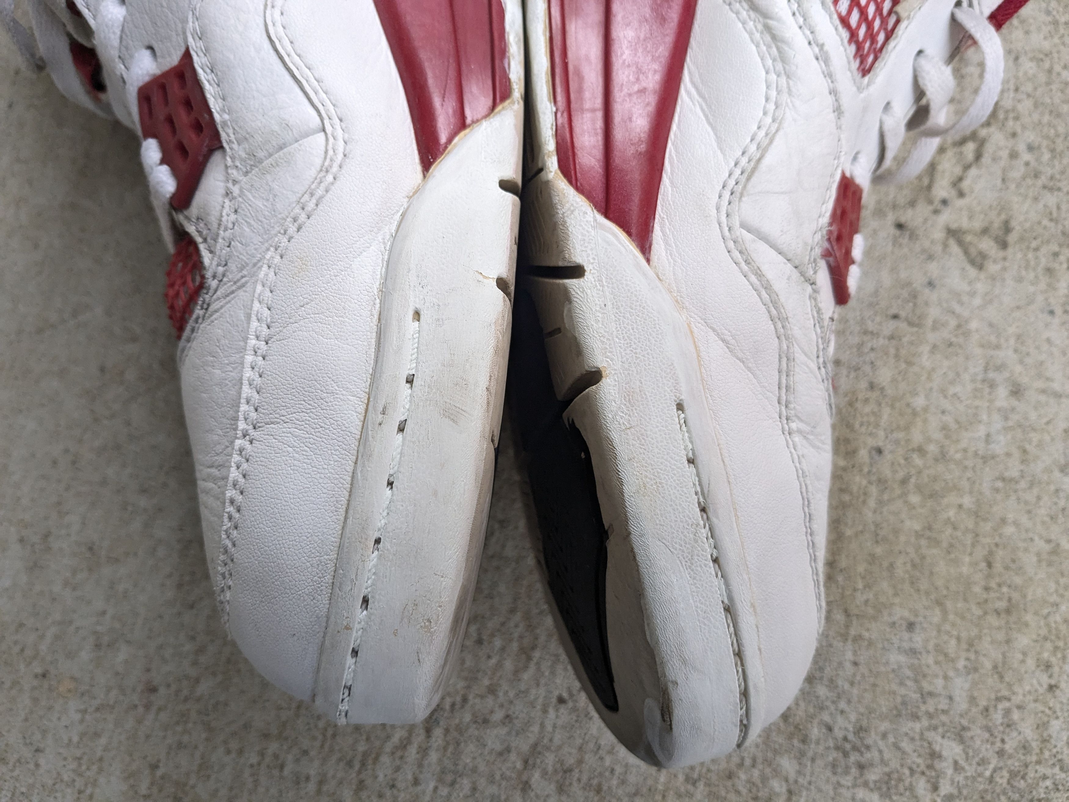 Jordan Brand Nike Air Jordan 4 Alternate 89 11 White Red 308497-106 Red Size US 11 / EU 44 - 10 Thumbnail