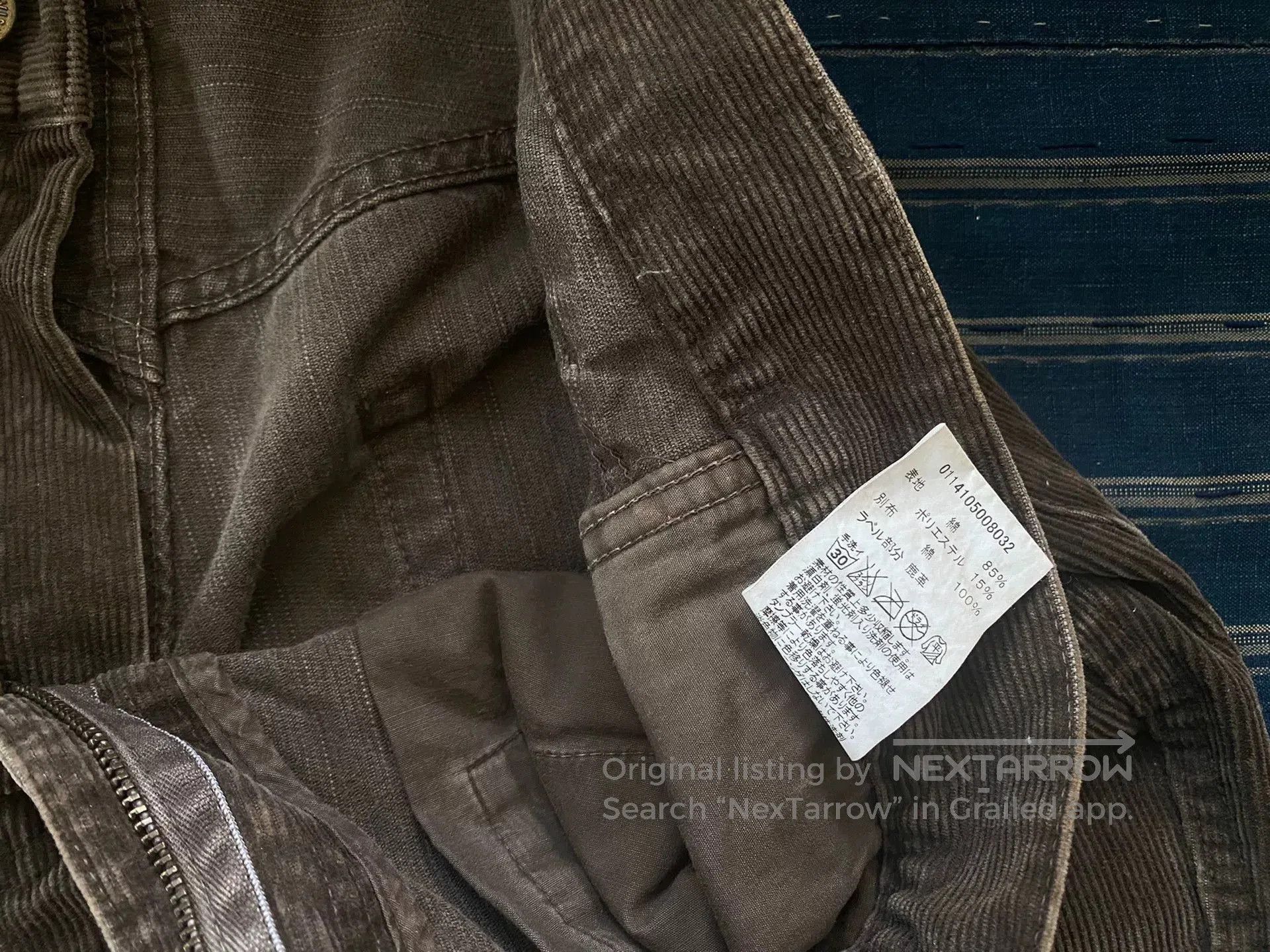 Visvim visvim 14SS corduroy long pants size 3. Size US 30 / EU 46 - 3 Thumbnail