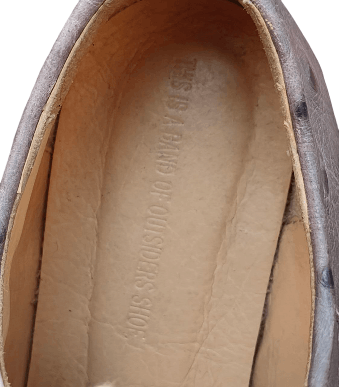Band Of Outsiders Band of Outsiders Ostrich Leather Shoe Size US 7 / IT 37 - 4 Thumbnail