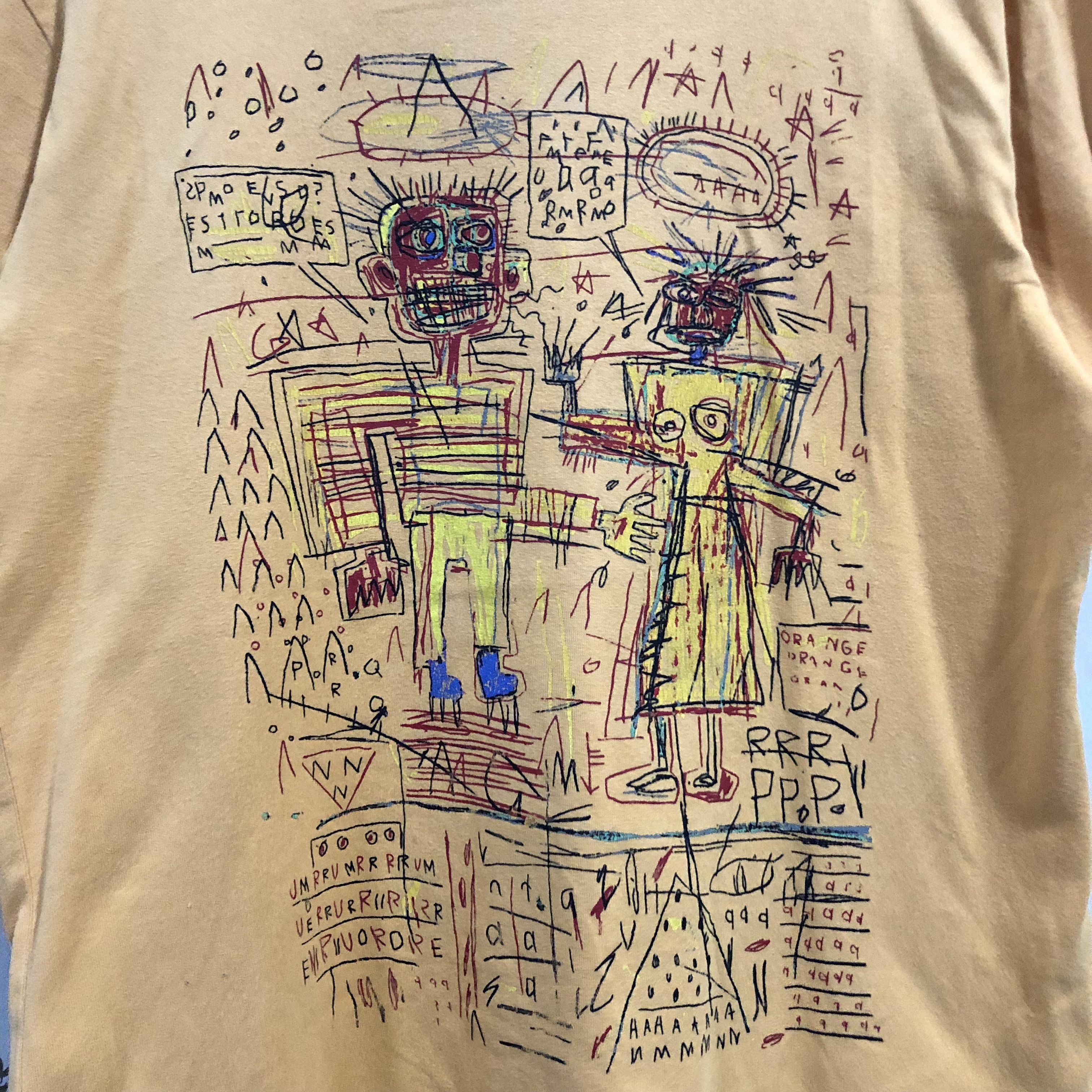 Arts & Science Jean Michel Basquiat Over Print art Tees Size US M / EU 48-50 / 2 - 2 Thumbnail