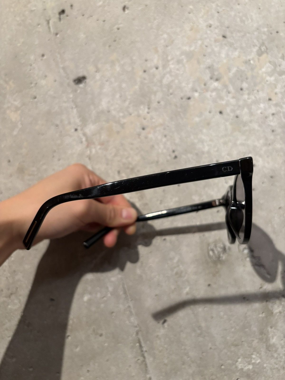Christian Dior Monsieur Christian Dior Black Square sunglasses Size ONE SIZE - 6 Thumbnail