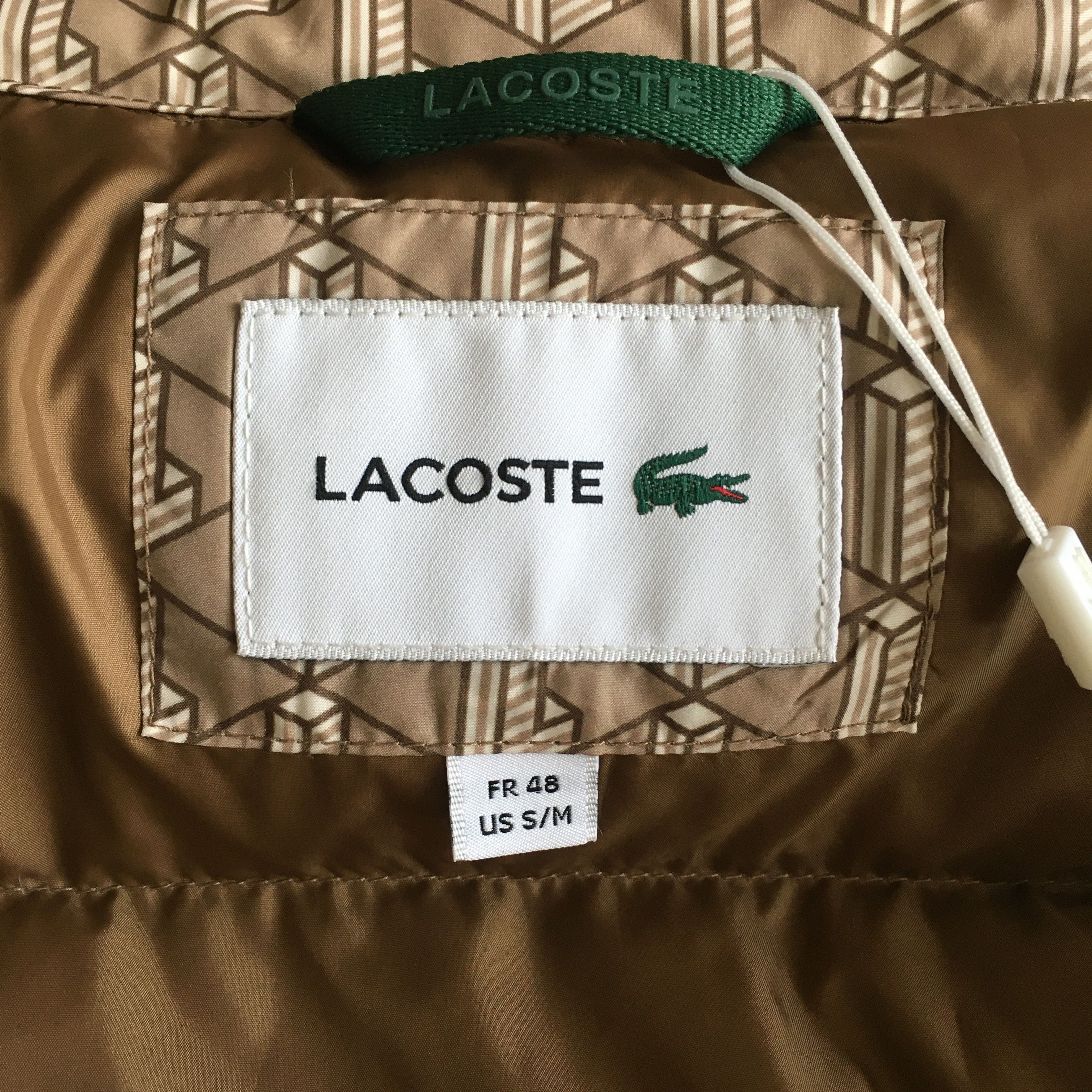 Lacoste 🇫🇷Packaway Hooded Down Puffer Jacket Size US M / EU 48-50 / 2 - 12 Thumbnail