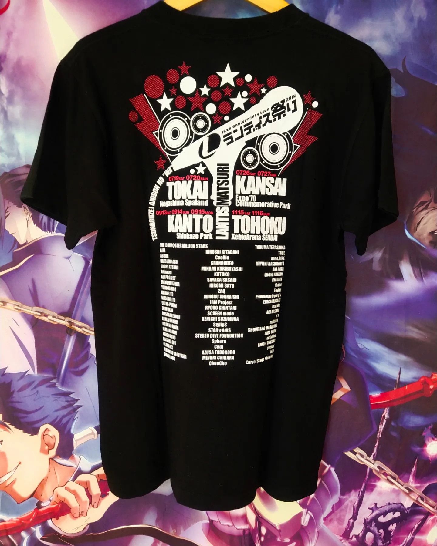 Japanese Brand Lantis Matsuri Anniversary 2014 Event Idol Tee Size US M / EU 48-50 / 2 - 4 Thumbnail