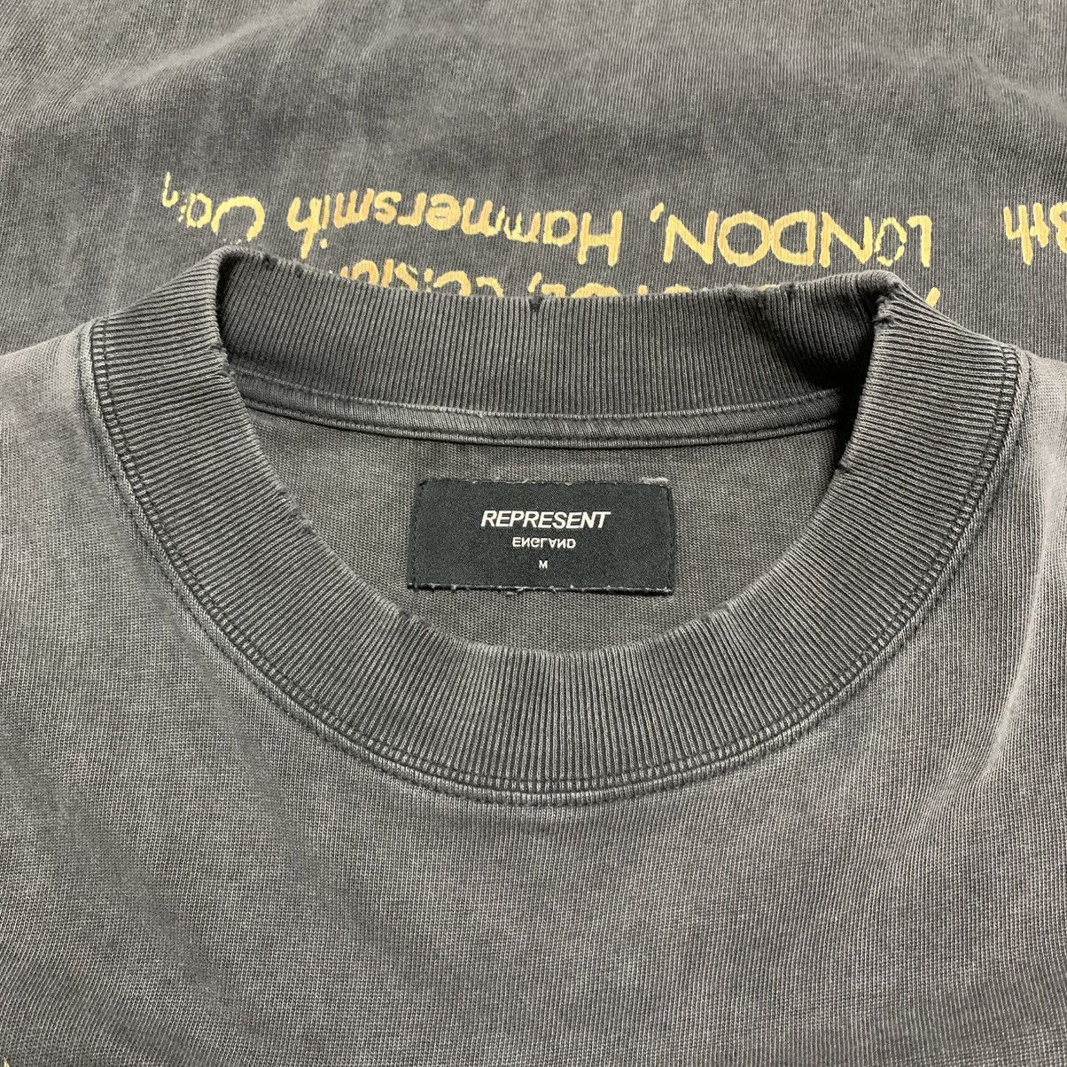 Represent Clo. Represent Medium Rep N Resent Vintage Grey Tee Size US M / EU 48-50 / 2 - 5 Thumbnail