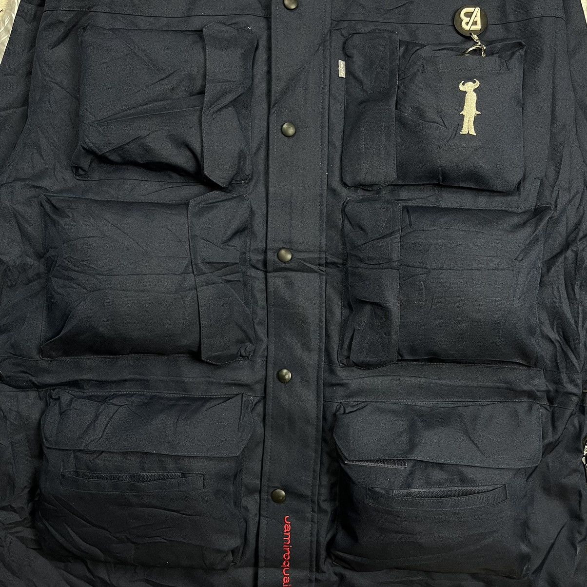 Band Tees × Levi's 90s Vintage 1999 Jamiroquai x Levi’s Technical Cargo Jacket Size US L / EU 52-54 / 3 - 10 Thumbnail