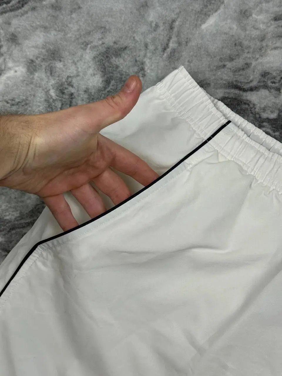Nike Vintage Nike Shorts 00s Striped Y2K Size US 34 / EU 50 - 3 Thumbnail