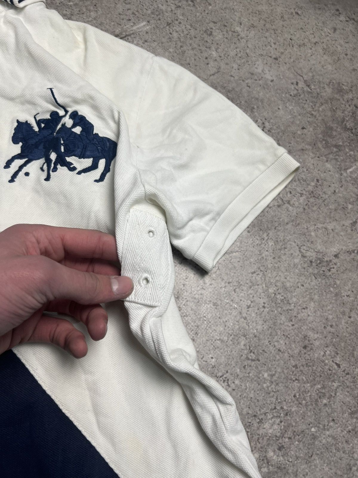 Polo Ralph Lauren 🔥Offers🔥Polo Ralph Lauren Tee Big Logo Hype Rare Streetwear Size US M / EU 48-50 / 2 - 7 Thumbnail
