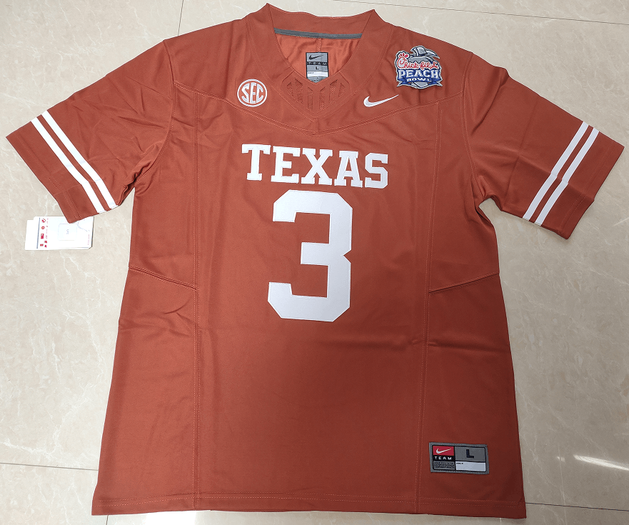 Other Men's Quinn Ewers #3 Texas Longhorns Jersey Orange Size US M / EU 48-50 / 2 - 1 Thumbnail