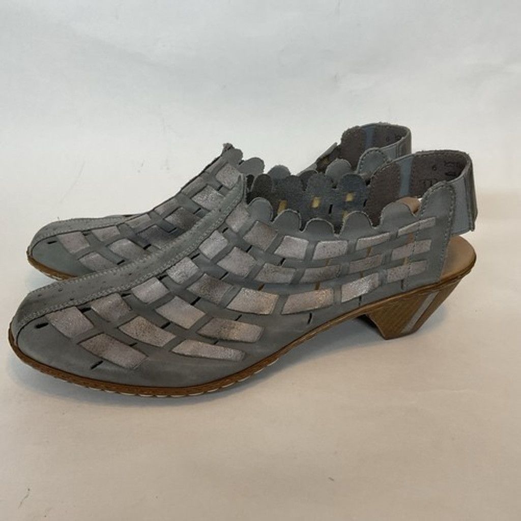 Rieker Rieker Sina Soft Weaven Leath Slingback Shoes Women 41/US9.5 Size US 11 / IT 41 - 1 Thumbnail