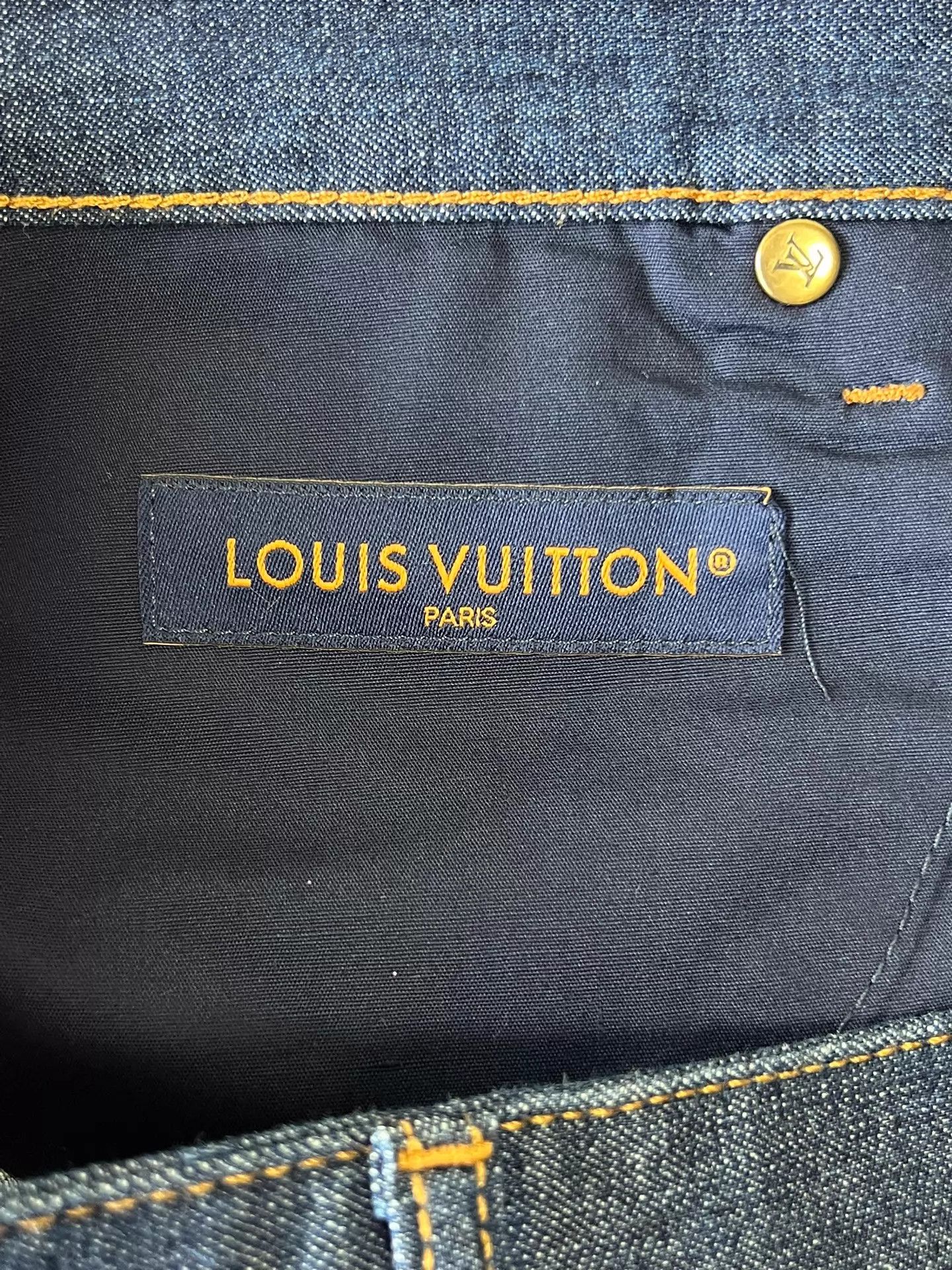 Louis Vuitton LV Monogram Denim Shorts 36 Size US 36 / EU 52 - 5 Thumbnail