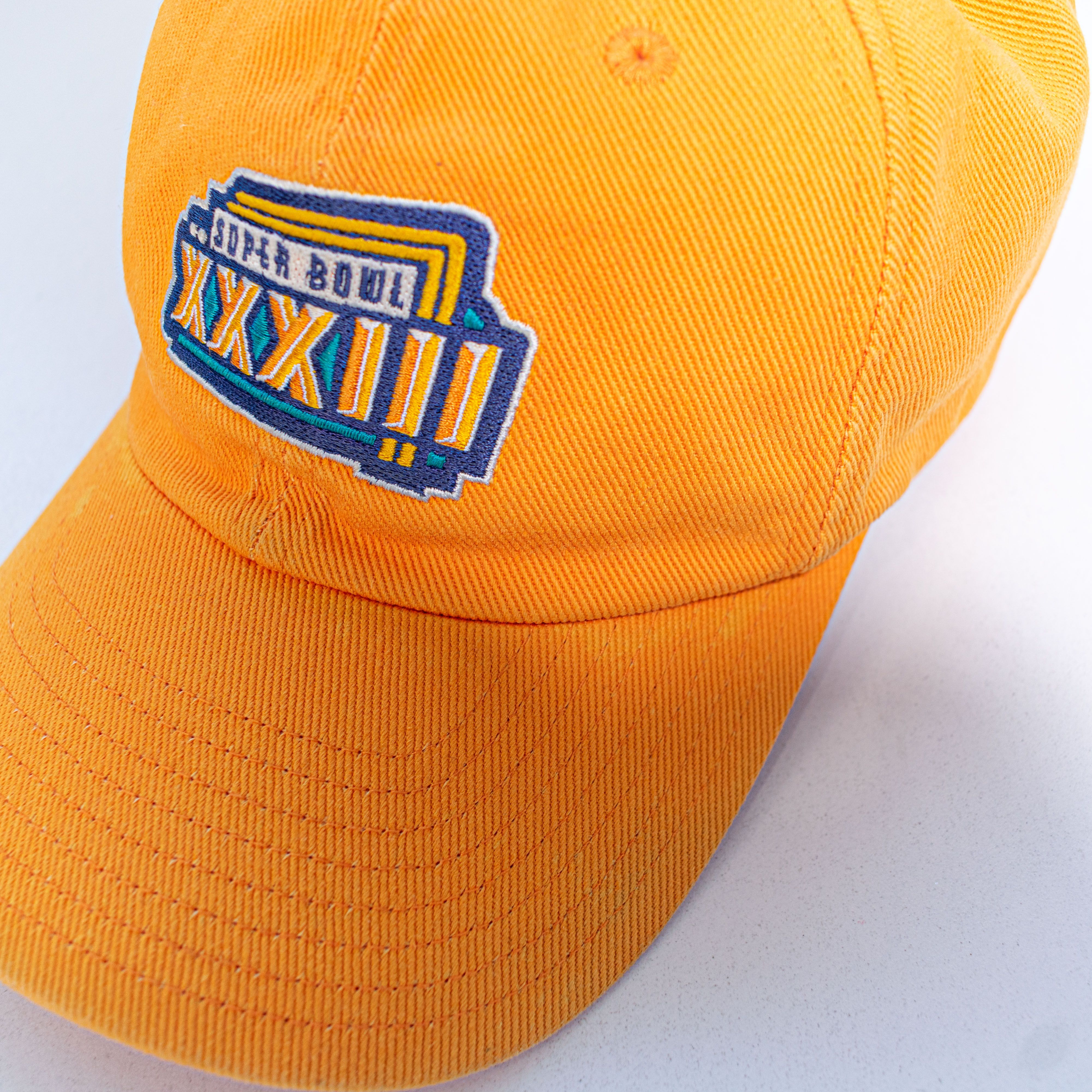 Nike 1999 Super Bowl XXXII Nike Swoosh Hat Strap Back VTG Size ONE SIZE - 11 Thumbnail