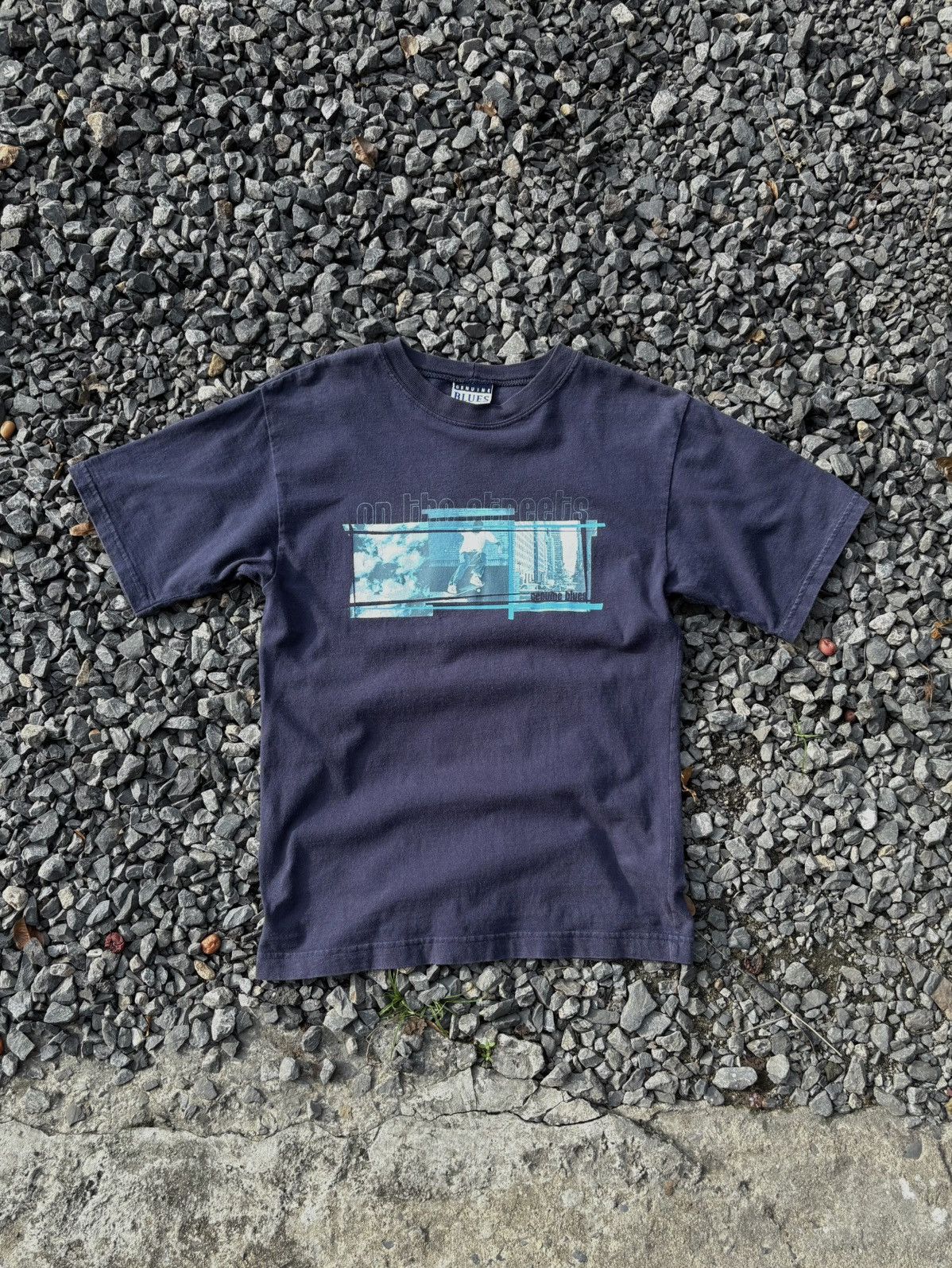 Other Vintage skate tee GENUINE BLUE 2000’s💙 Size US XXS / EU 40 - 1 Thumbnail