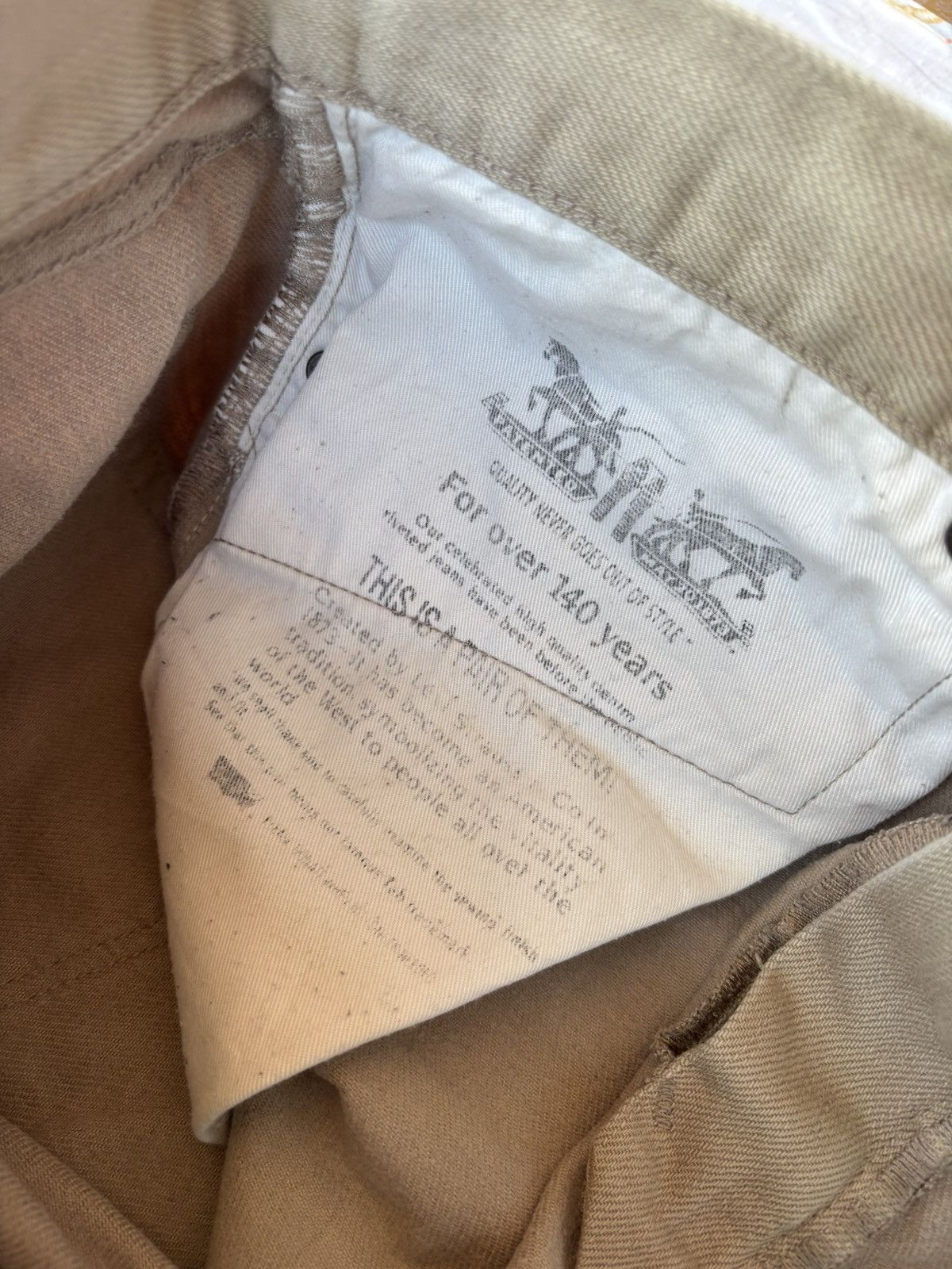 Kapital LEVIS 505 White Tab Loose Fit Distressed Denim Jeans Size US 33 - 10 Thumbnail