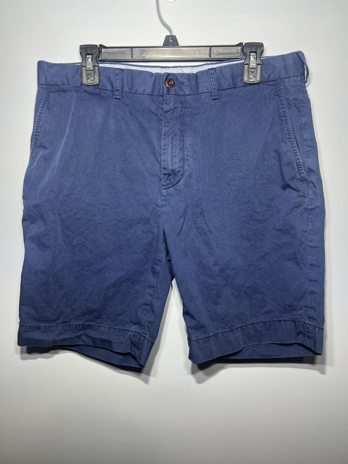 Polo Ralph Lauren Polo Ralph Lauren sz 34 Navy Shorts Classic Fit Casual Chino Size US 34 / EU 50 - 1 Thumbnail