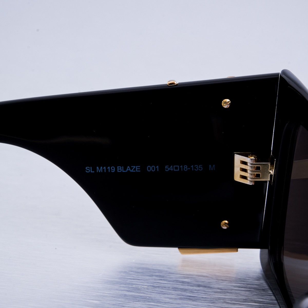 Yves Saint Laurent SAINT LAURENT SL M119 BLAZE 001 SUNGLASSES Size ONE SIZE - 5 Thumbnail