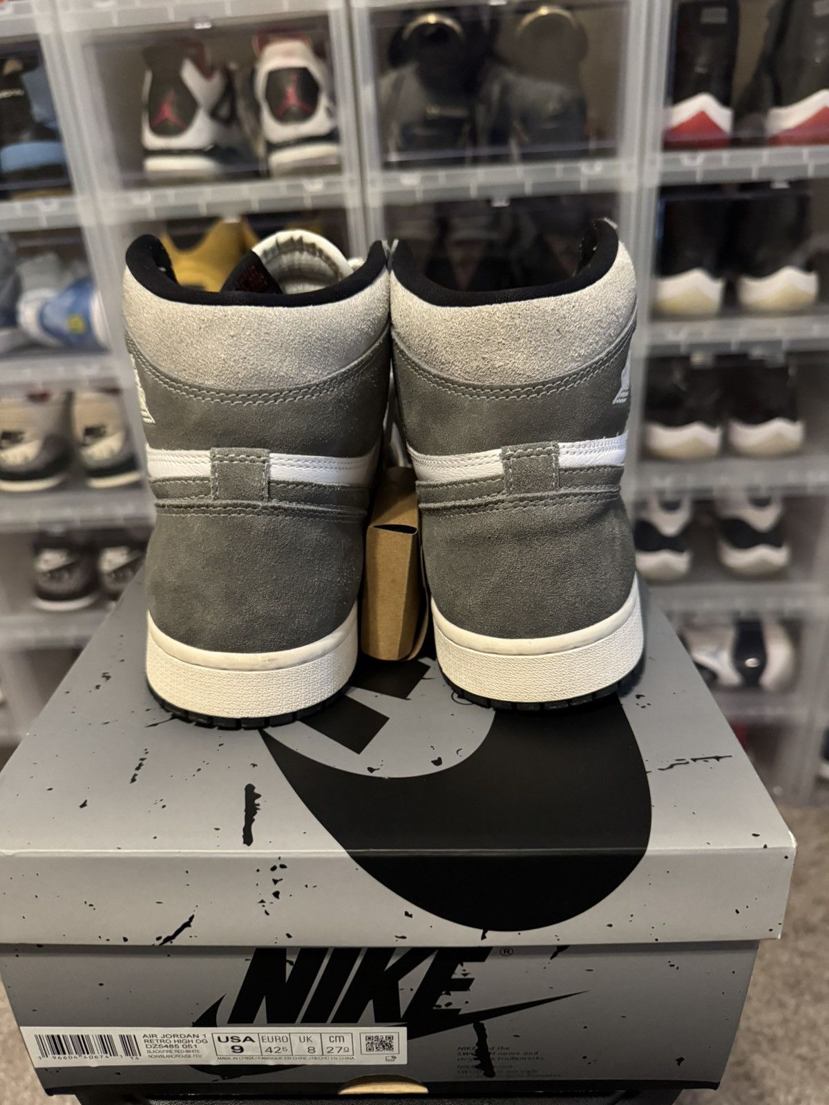 Jordan Brand × Nike Jordan 1 Retro High OG “Washed Black” Size US 9 / EU 42 - 5 Thumbnail