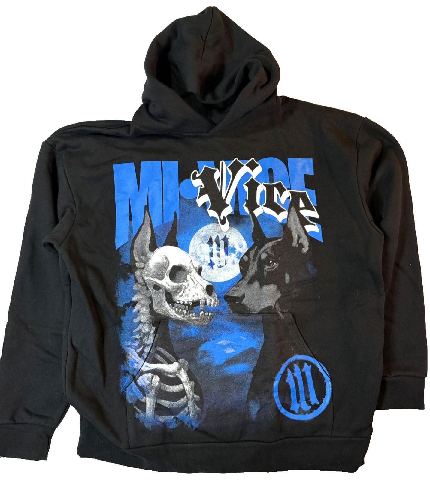 Other Evil Vice Hoodie Mens 2XL Skeleton Dogs Miami Streetwear NWT Size US XXL / EU 58 / 5 - 1 Thumbnail