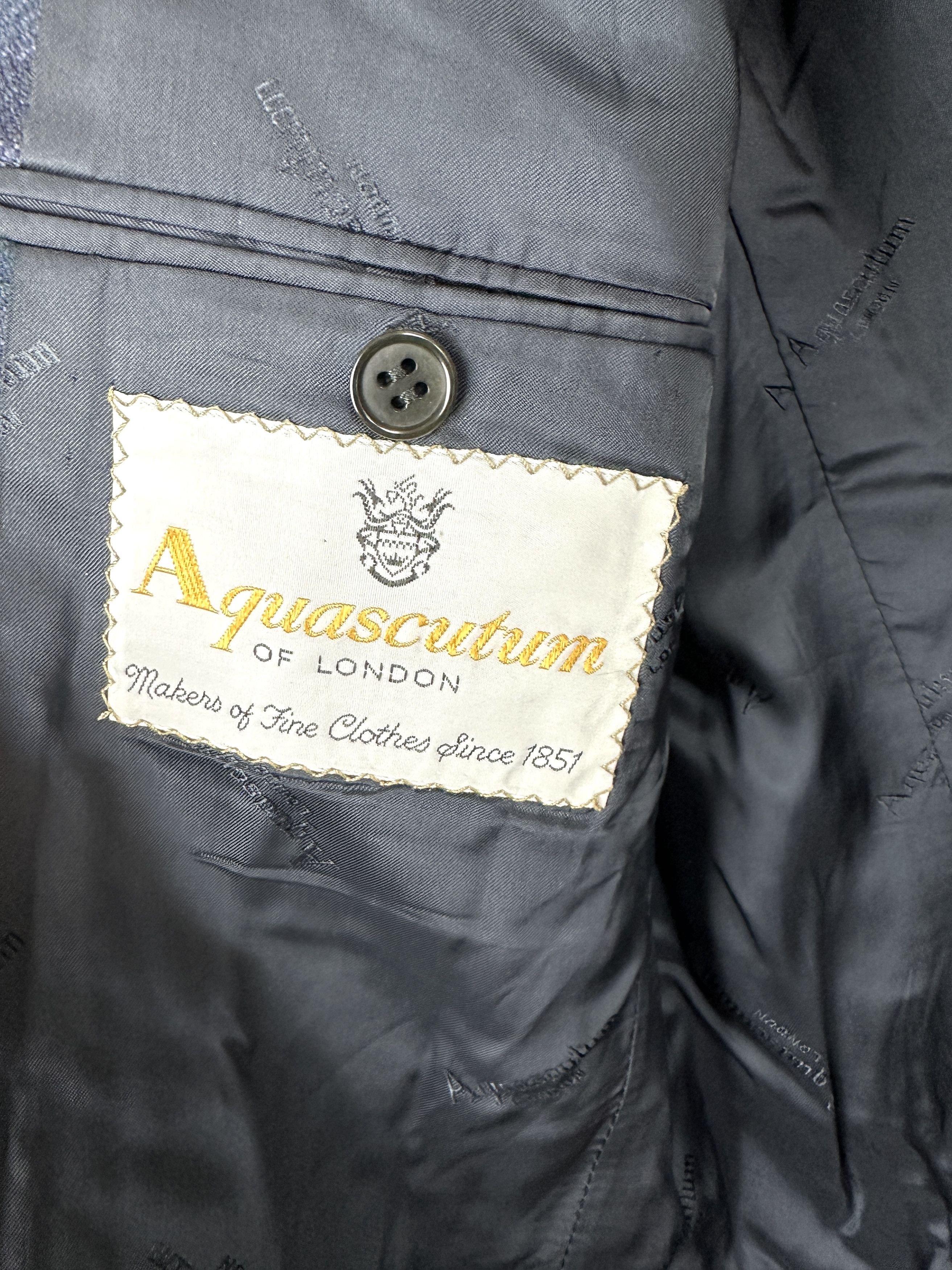 Aquascutum Vintage Aquascutum woolen checked blazer jacket Size 50R - 4 Thumbnail