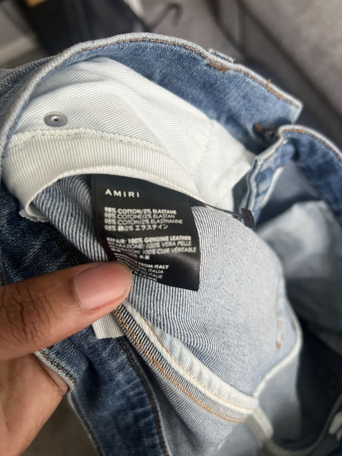 Amiri Amiri jeans Size US 34 / EU 50 - 2 Thumbnail
