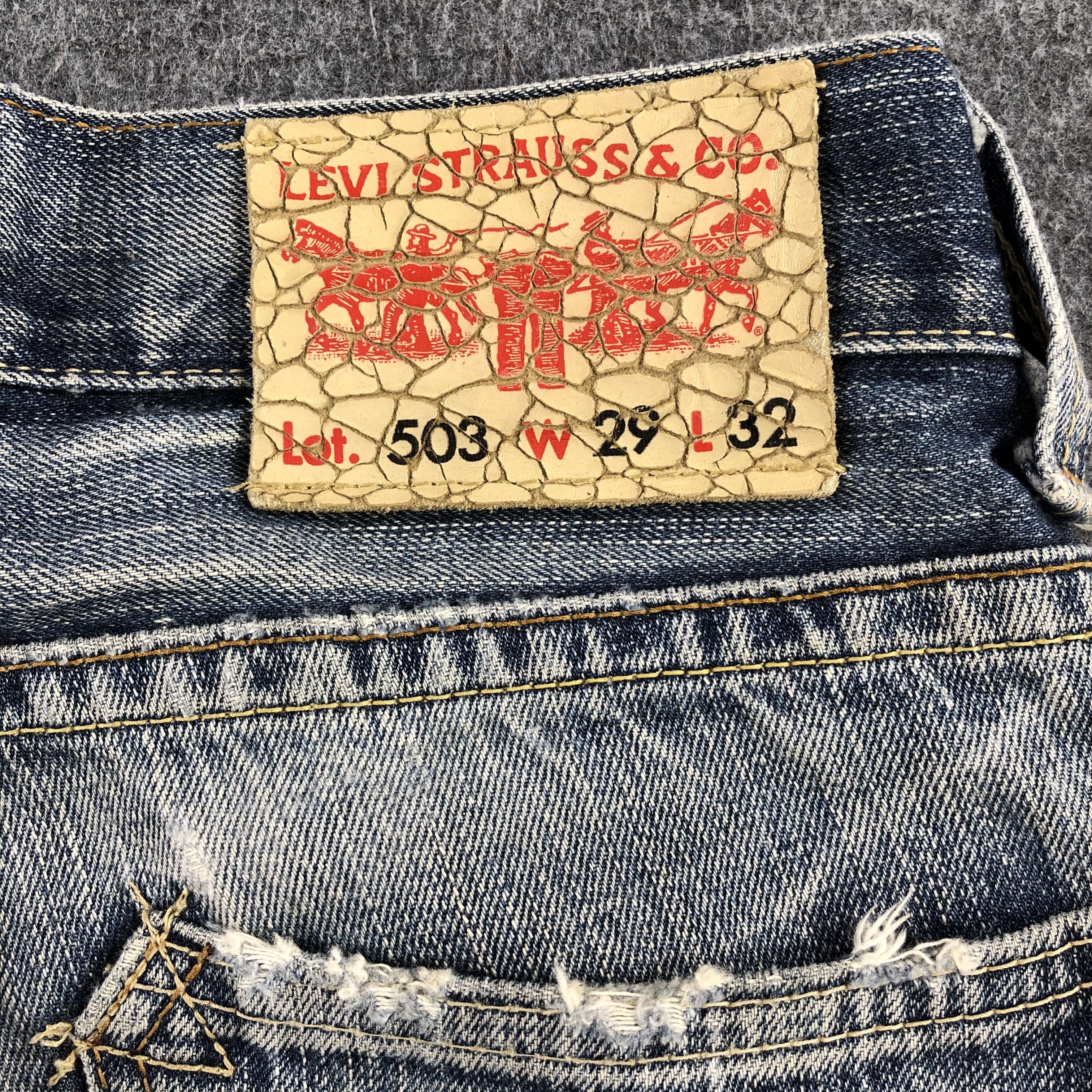 Levi's 90s Vintage Levis 503 Earth Tone Jeans-J1800 Size US 30 / EU 46 - 5 Thumbnail