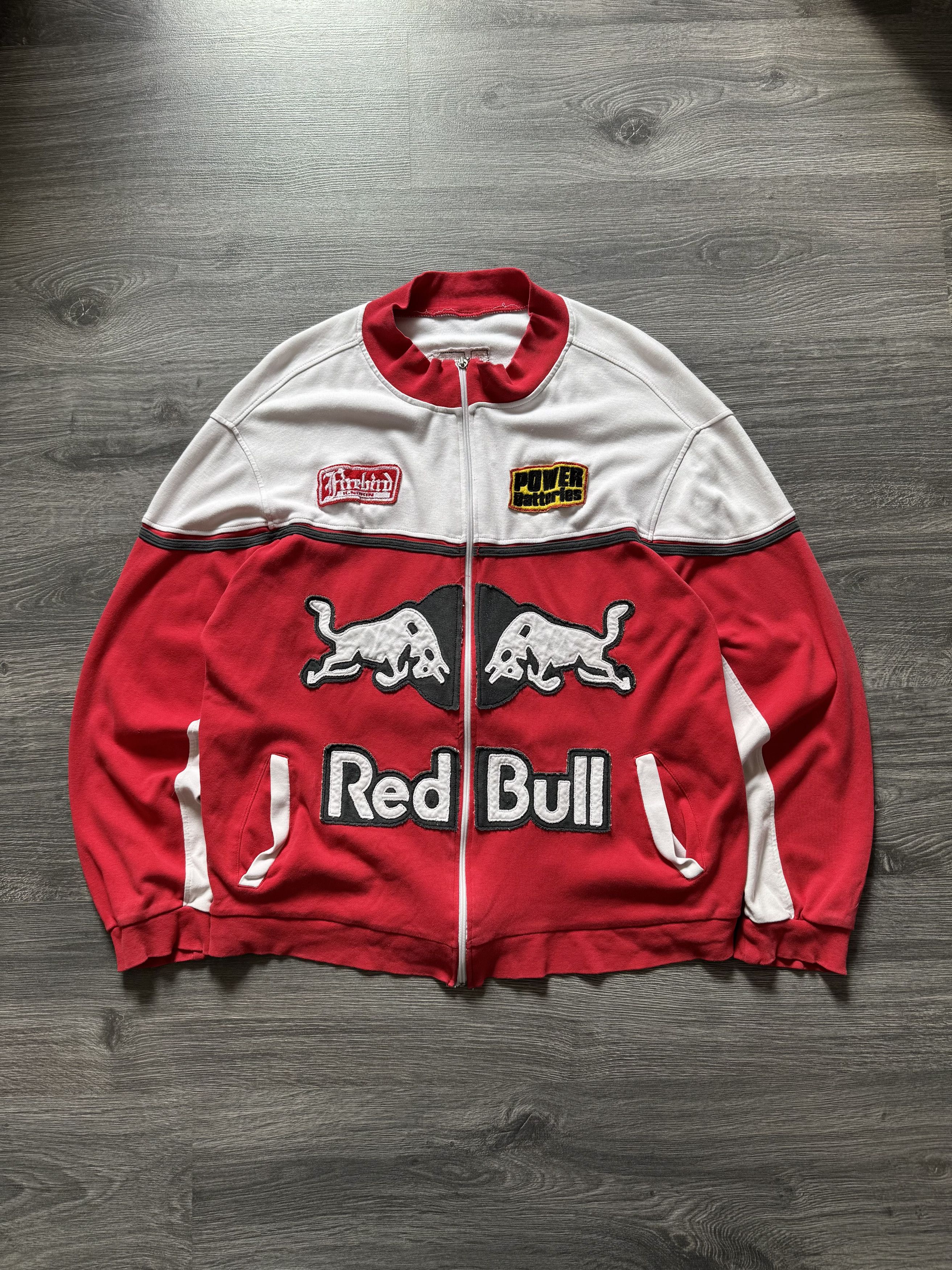 Red Bull Vintage Red Bull Zip Jumper pullover sweatshirt Size US M / EU 48-50 / 2 - 1 Thumbnail