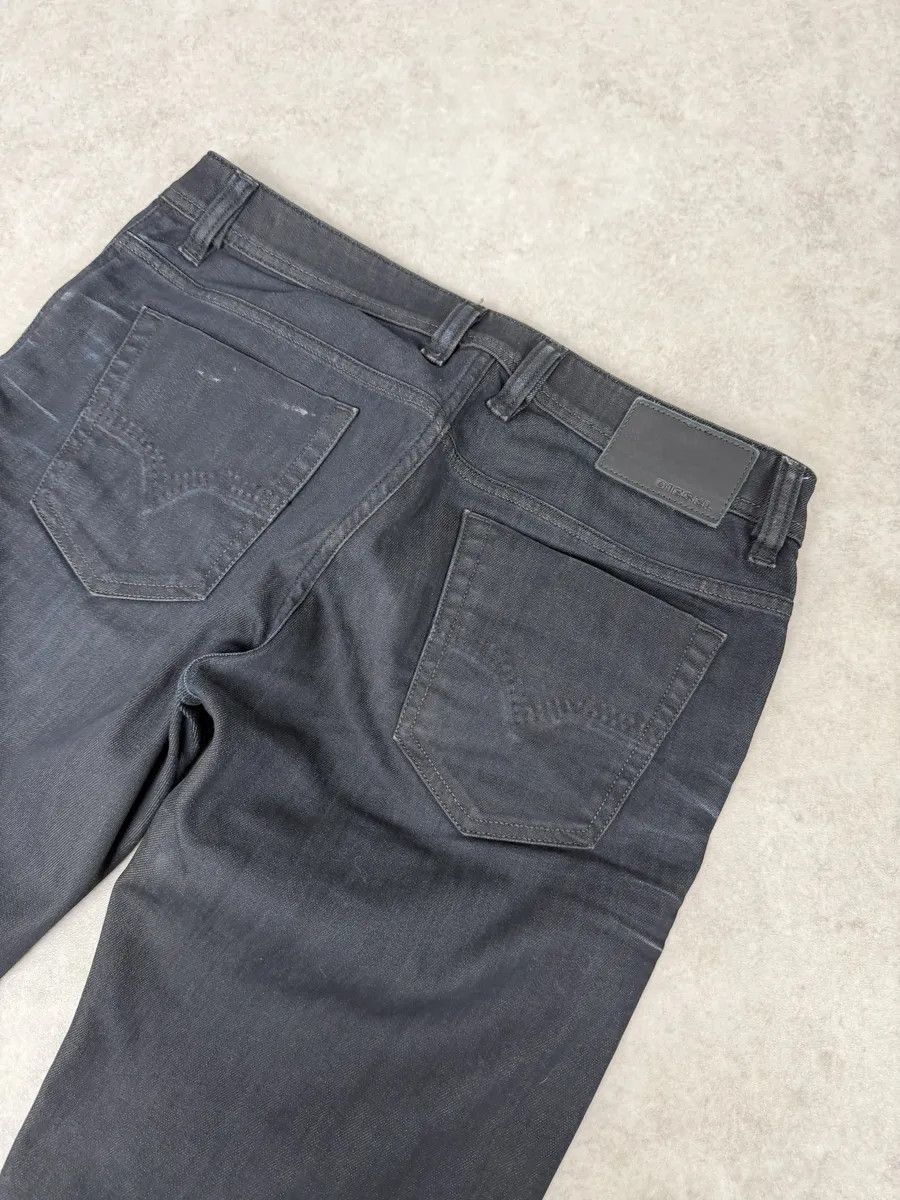 Diesel Diesel Black Stretch Biker Denim Jeans Size US 32 / EU 48 - 6 Thumbnail