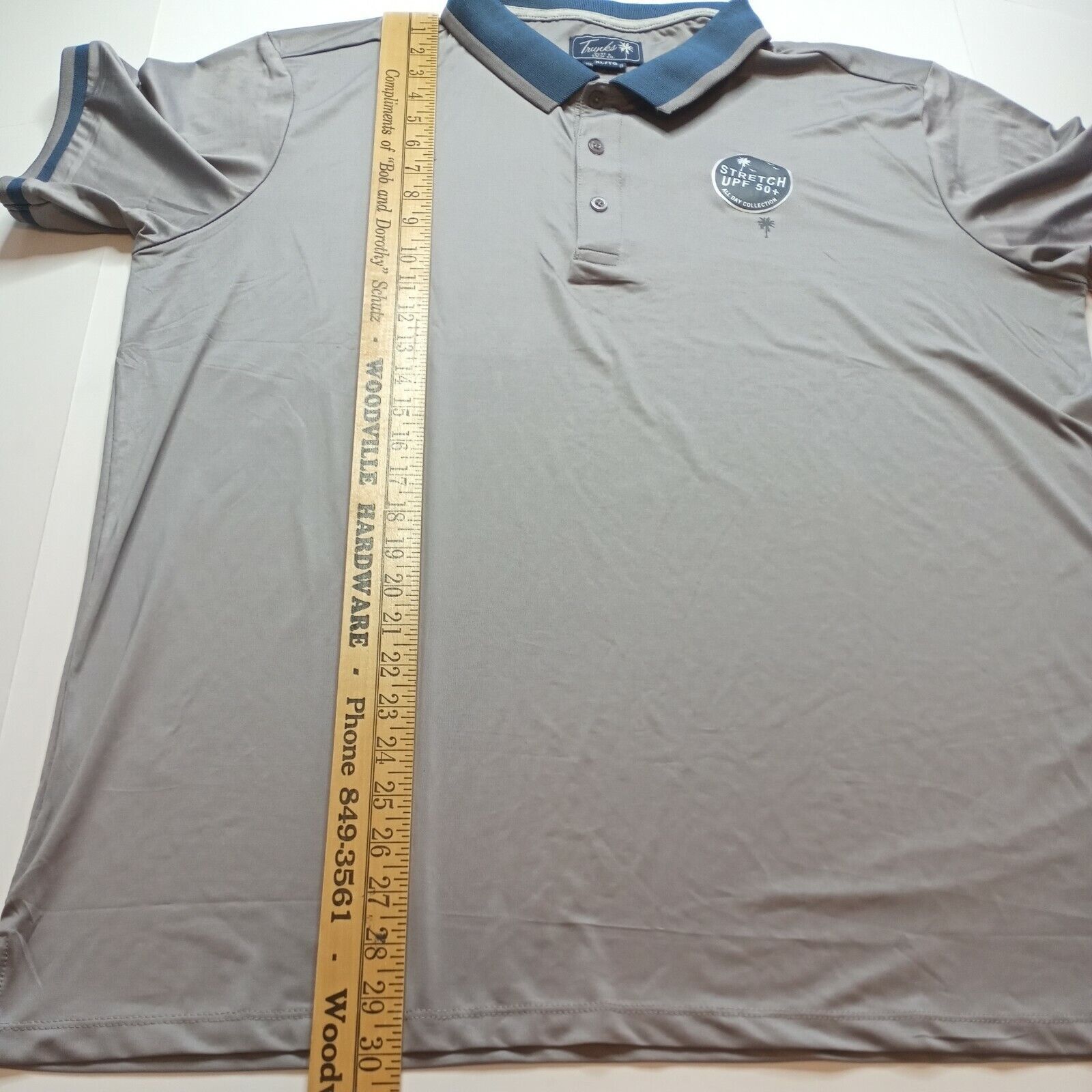 Other Trunks Surf & Swim CO. Polo Shirt Men's XL Golf Easy Care Size US XL / EU 56 / 4 - 9 Thumbnail